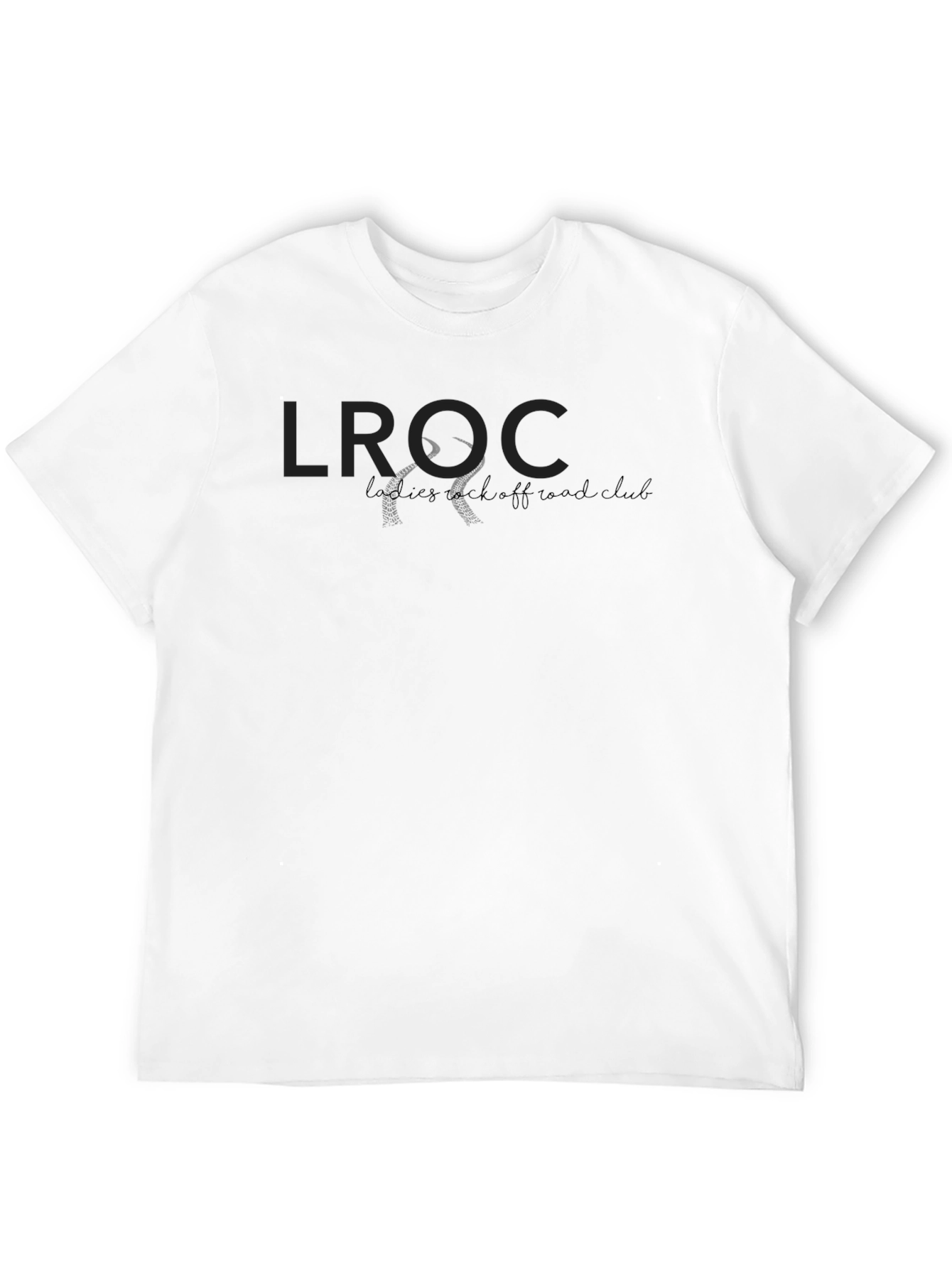 LROC Ladies Rock Off-Road Club Black T-Shirt
