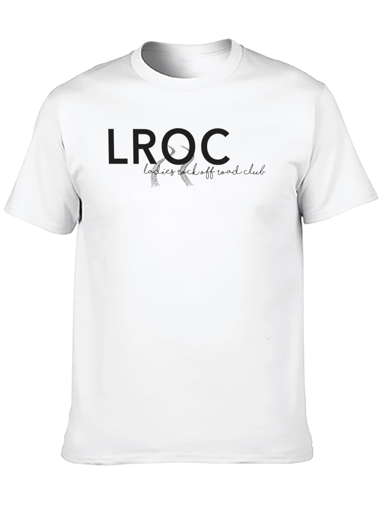 LROC Ladies Rock Off-Road Club Black T-Shirt