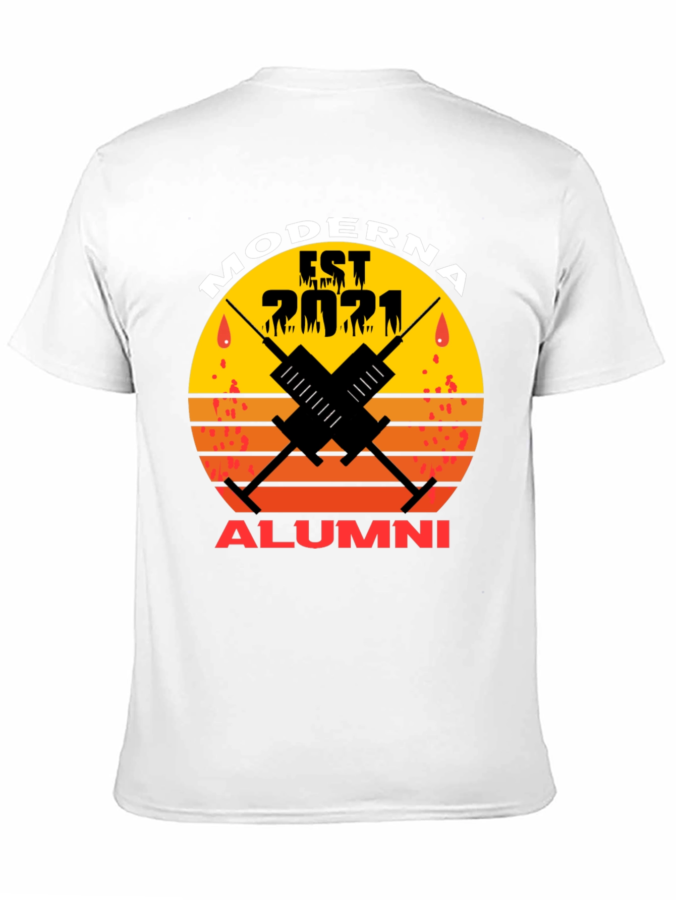 Moderna Alumni 2021 Black T-Shirt