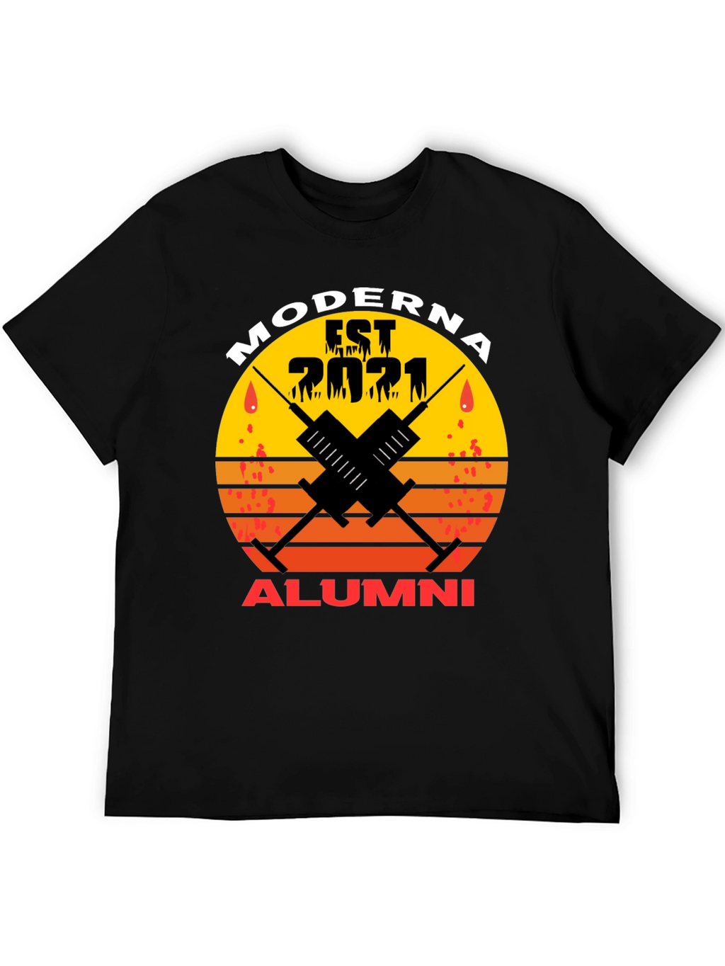 Moderna Alumni 2021 Black T-Shirt