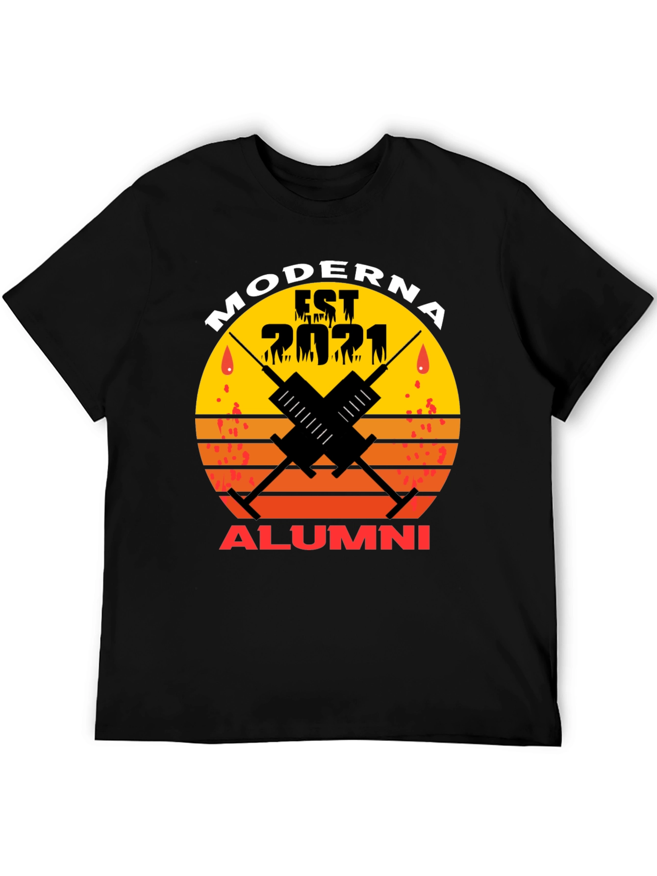 Moderna Alumni 2021 Black T-Shirt
