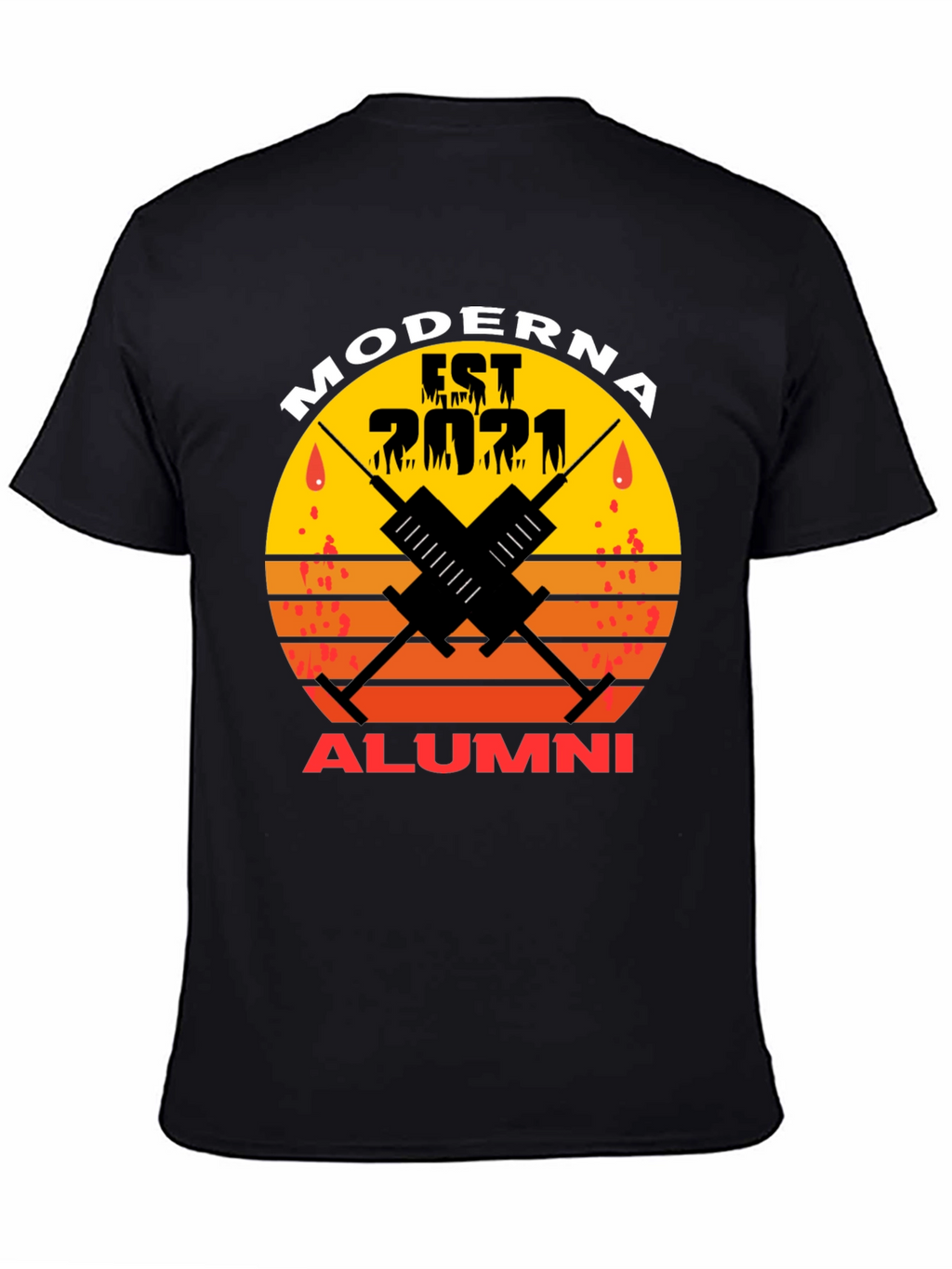 Moderna Alumni 2021 Black T-Shirt