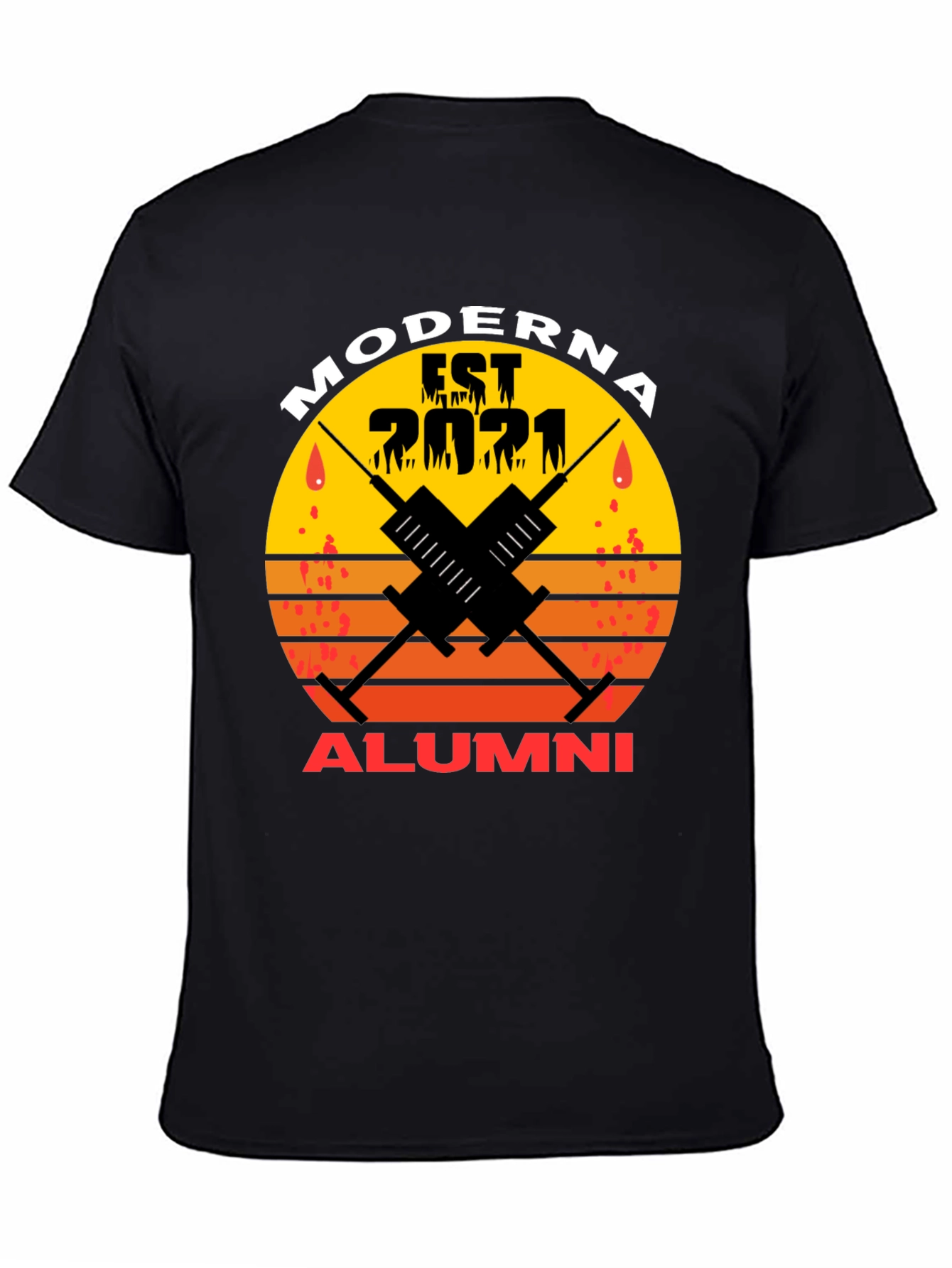 Moderna Alumni 2021 Black T-Shirt