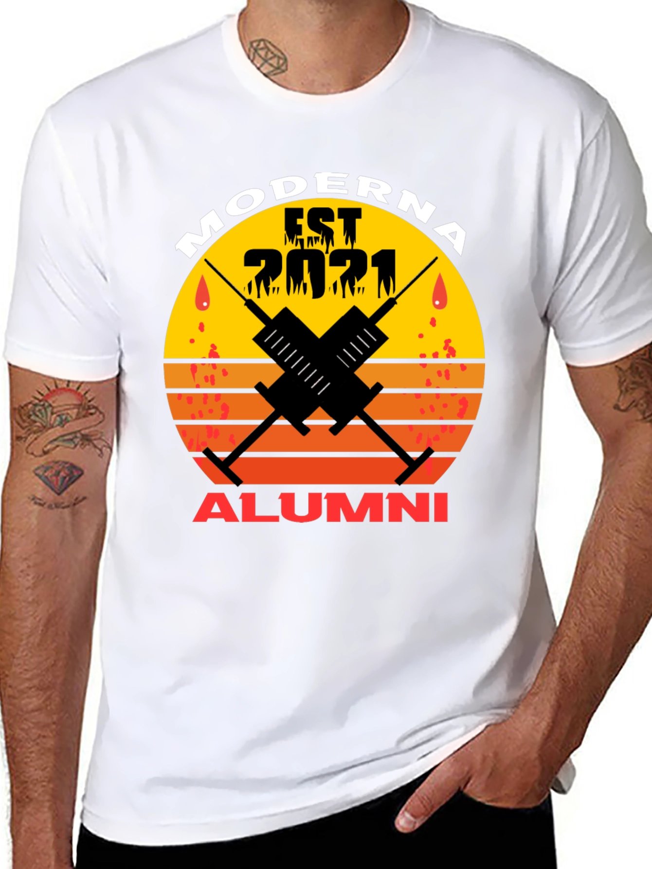Moderna Alumni 2021 Black T-Shirt