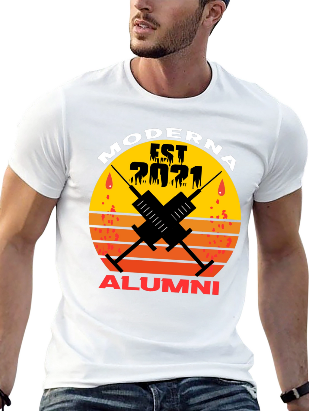 Moderna Alumni 2021 Black T-Shirt