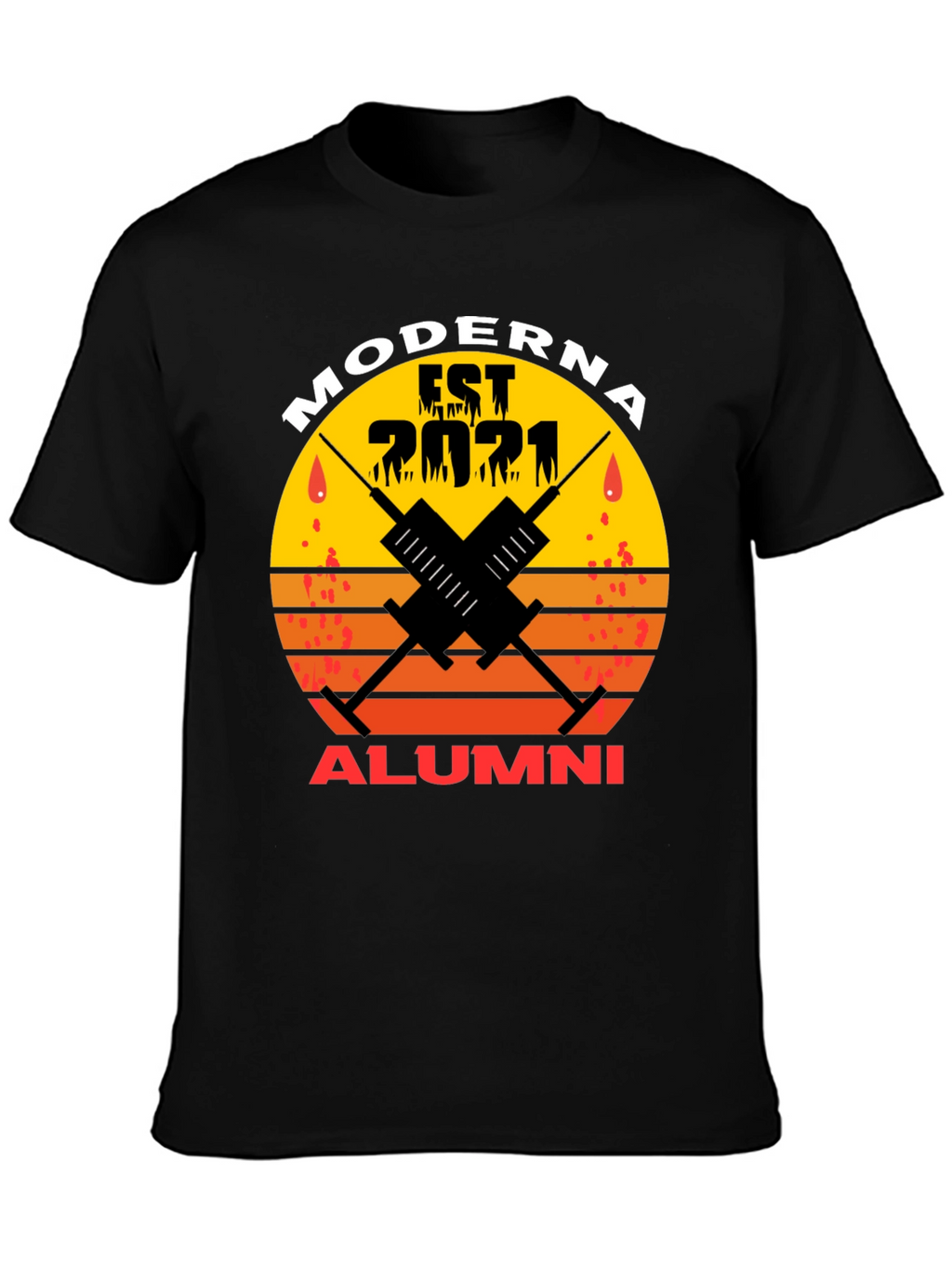 Moderna Alumni 2021 Black T-Shirt