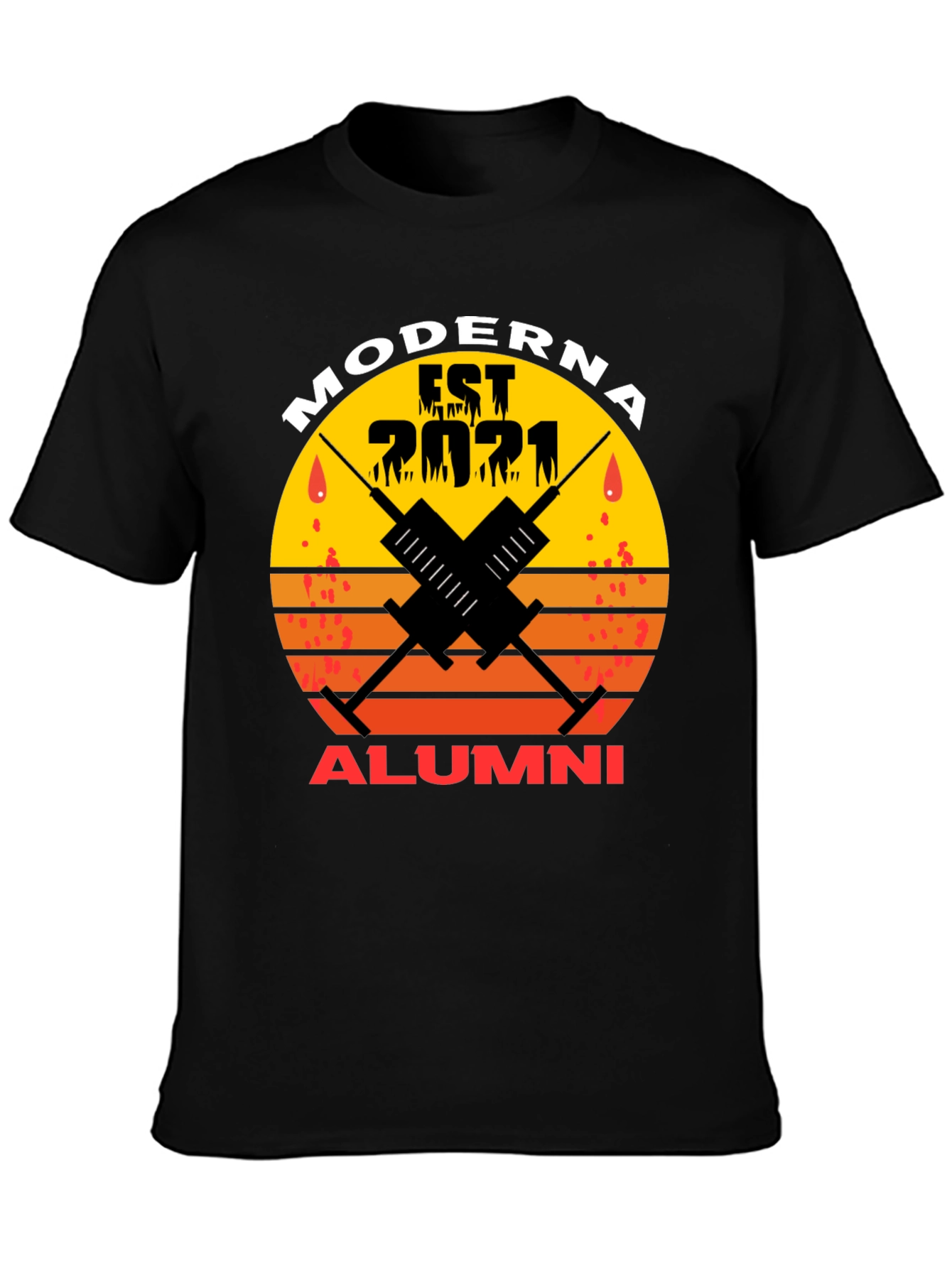 Moderna Alumni 2021 Black T-Shirt