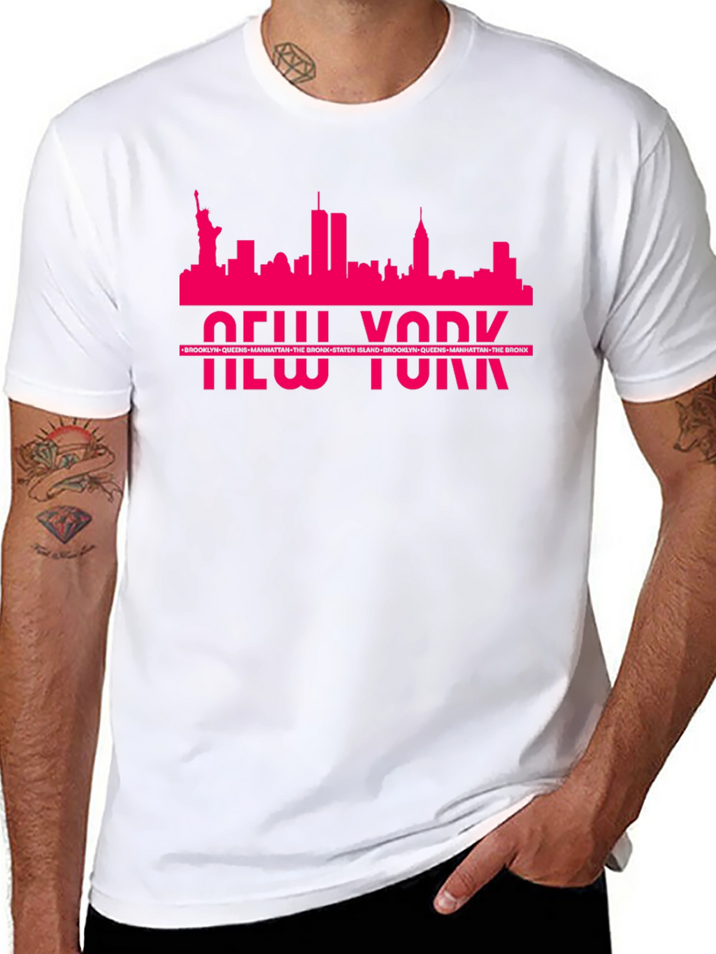 New York Cityscape Graphic Tee