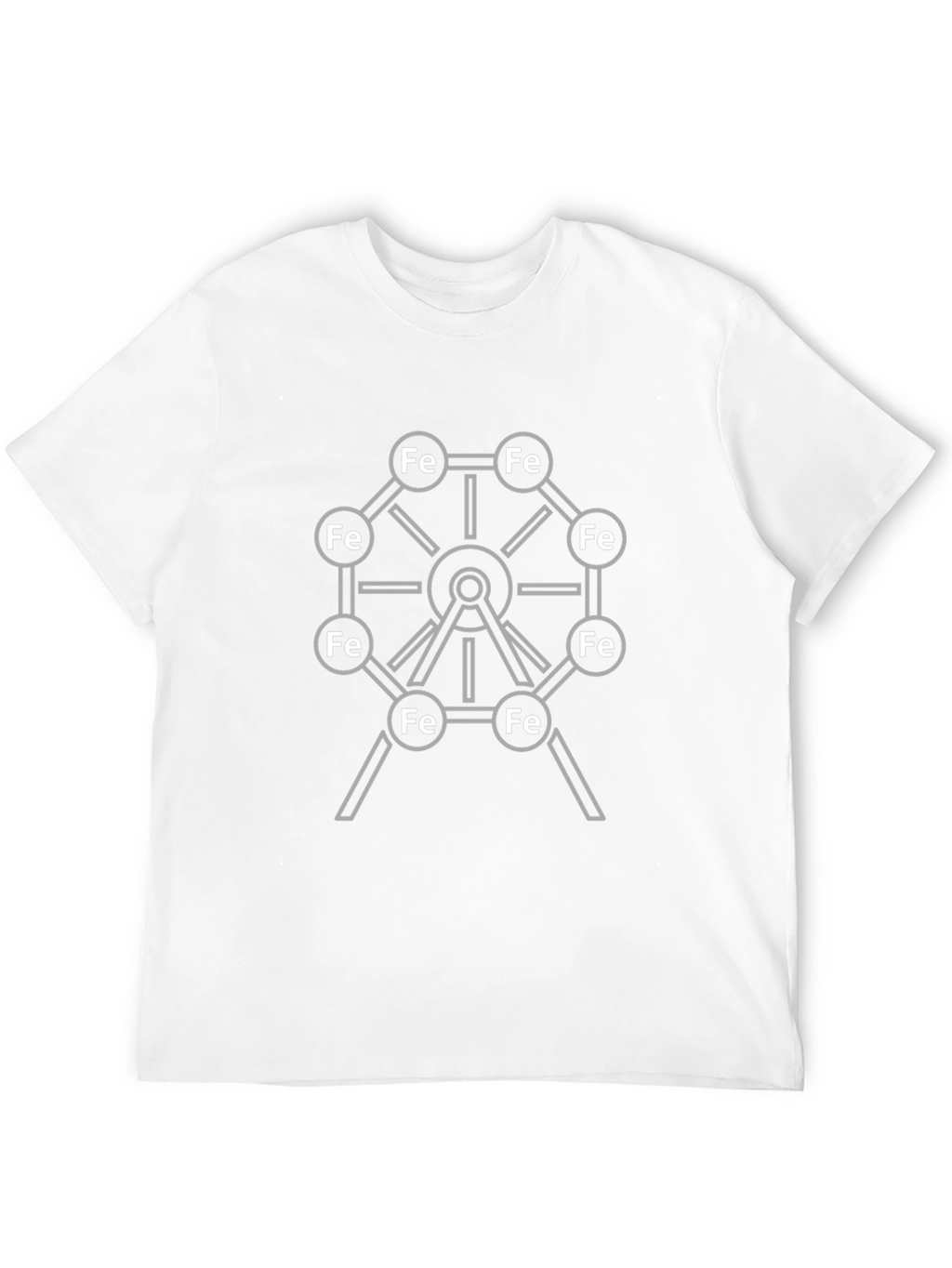 Iron Ferris Wheel Graphic T-Shirt - Science Tee