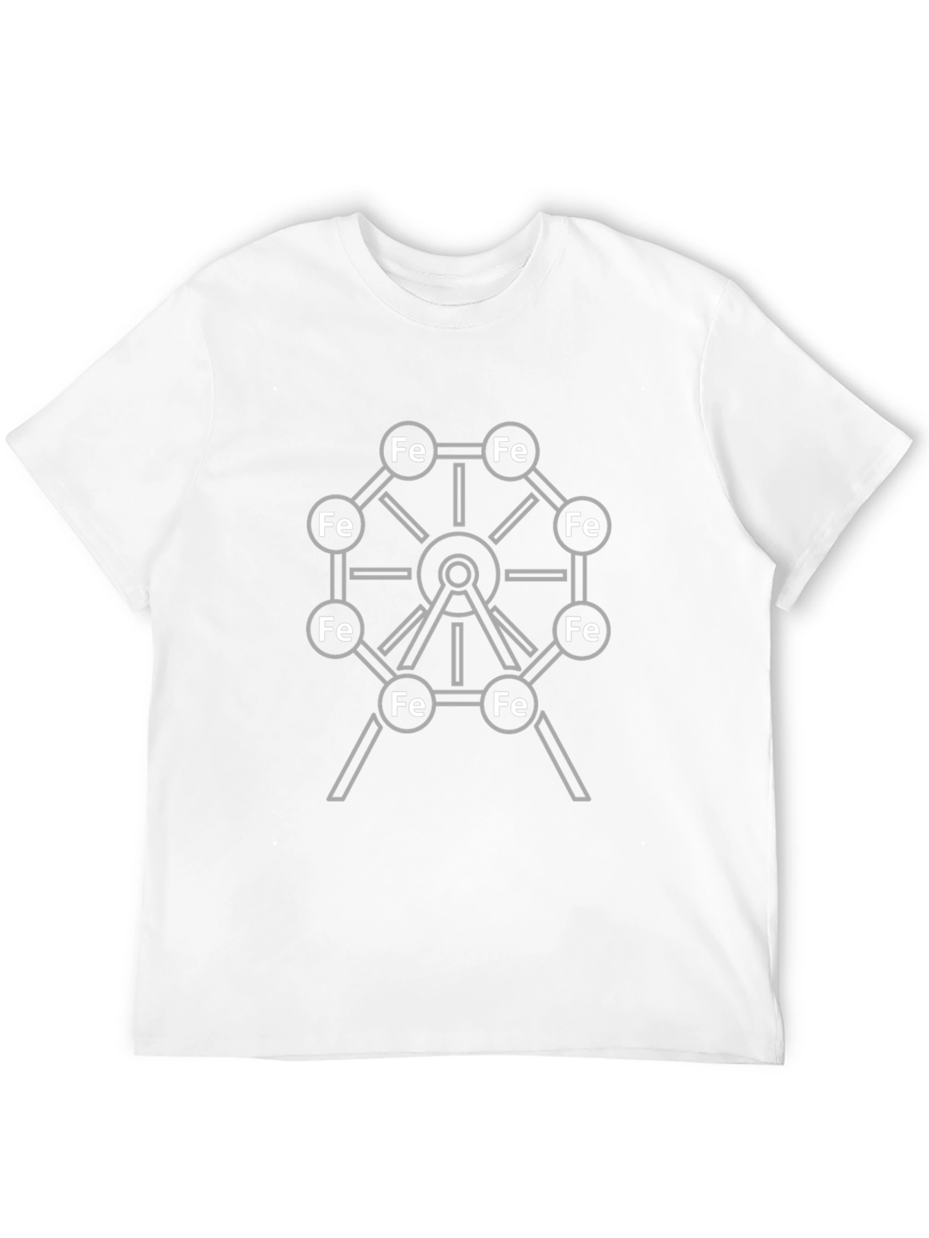 Iron Ferris Wheel Graphic T-Shirt - Science Tee