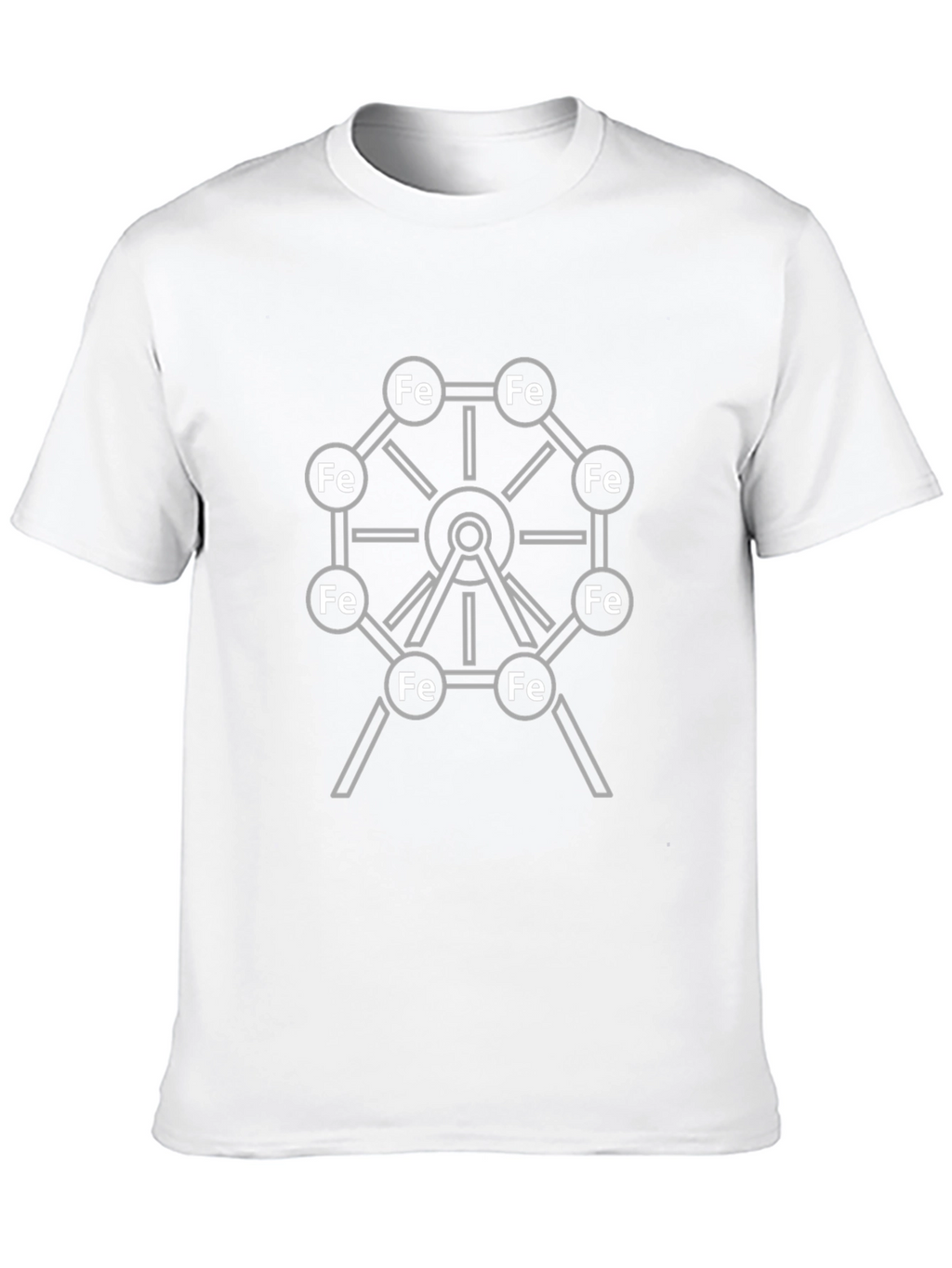 Iron Ferris Wheel Graphic T-Shirt - Science Tee