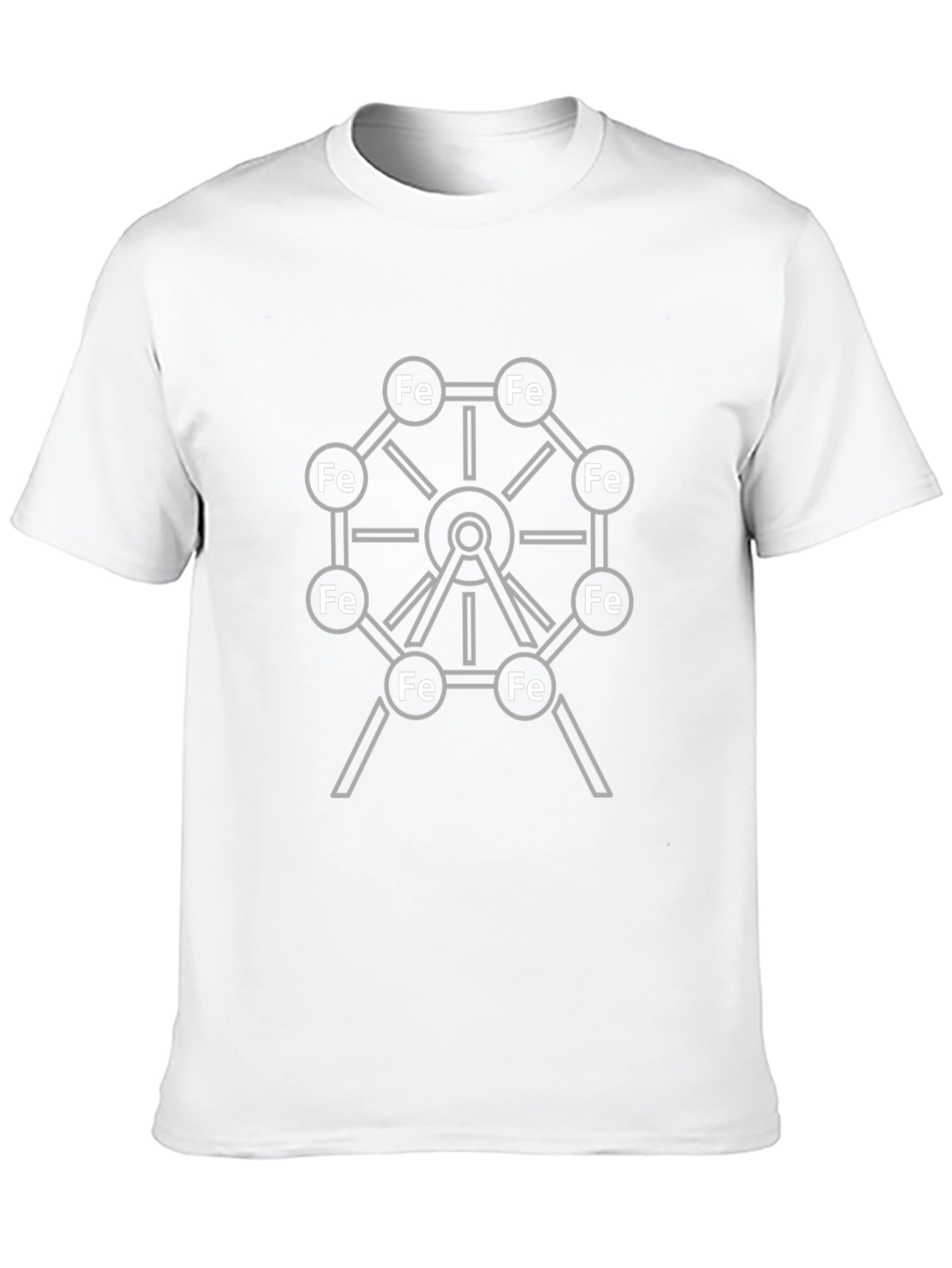 Iron Ferris Wheel Graphic T-Shirt - Science Tee