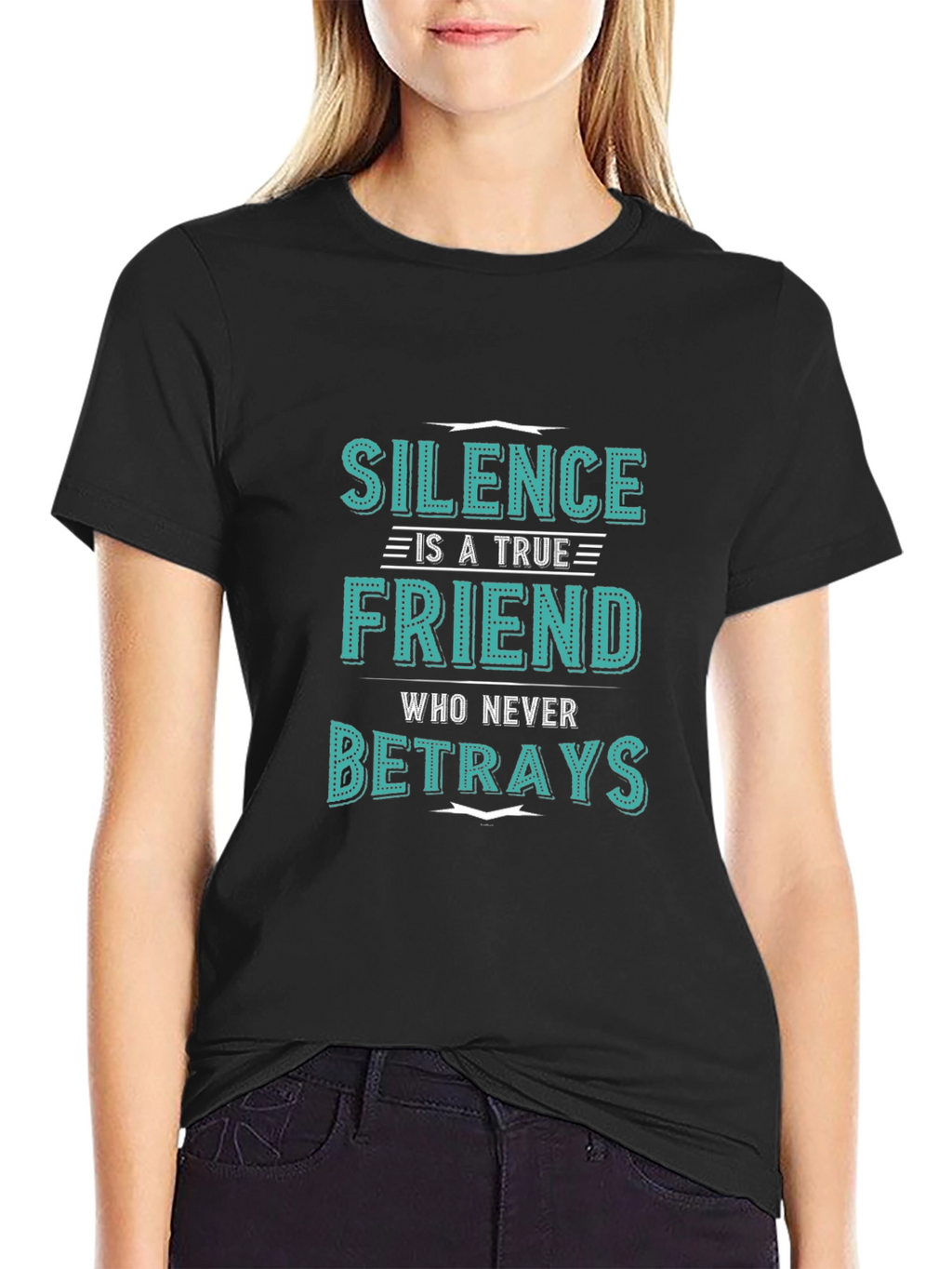 Silence is a True Friend Graphic Tee
