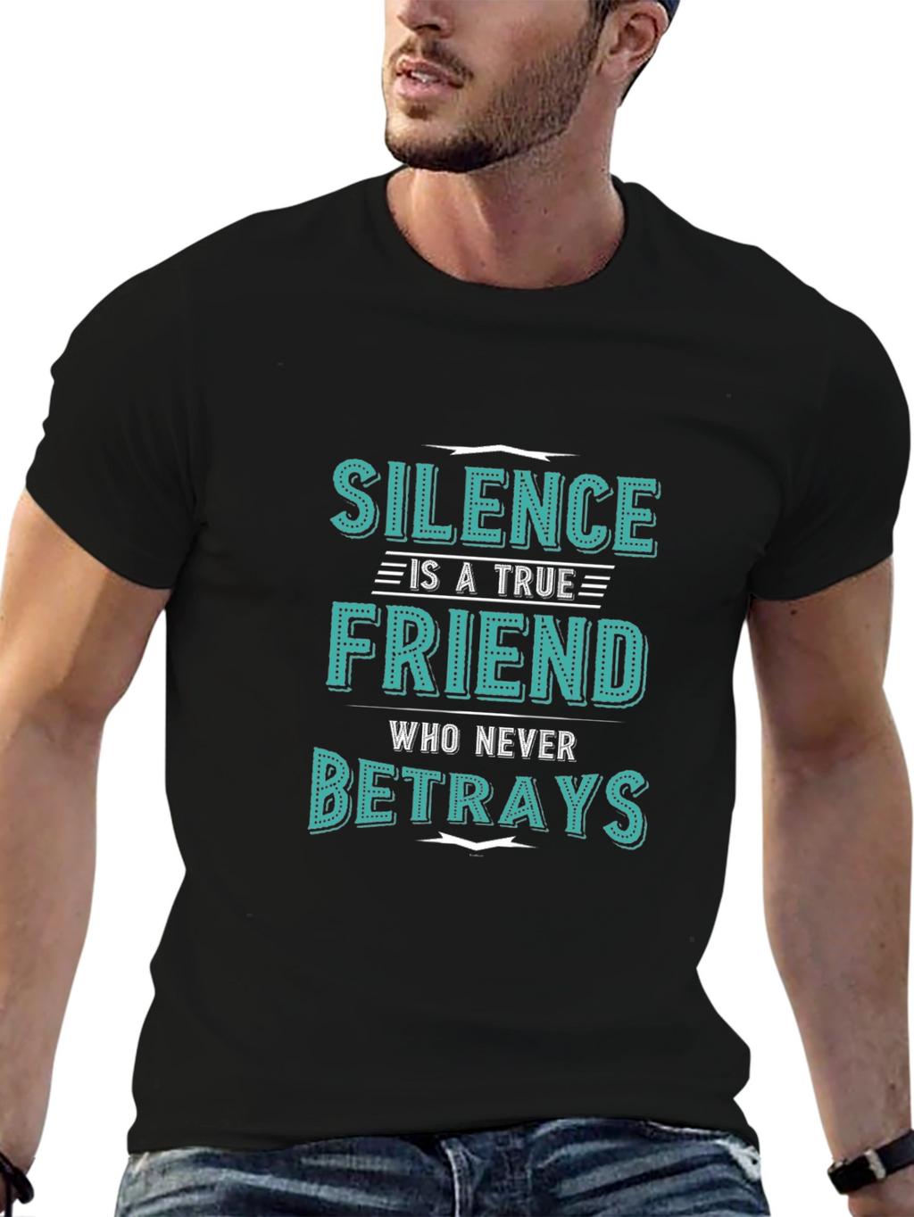 Silence is a True Friend Graphic Tee