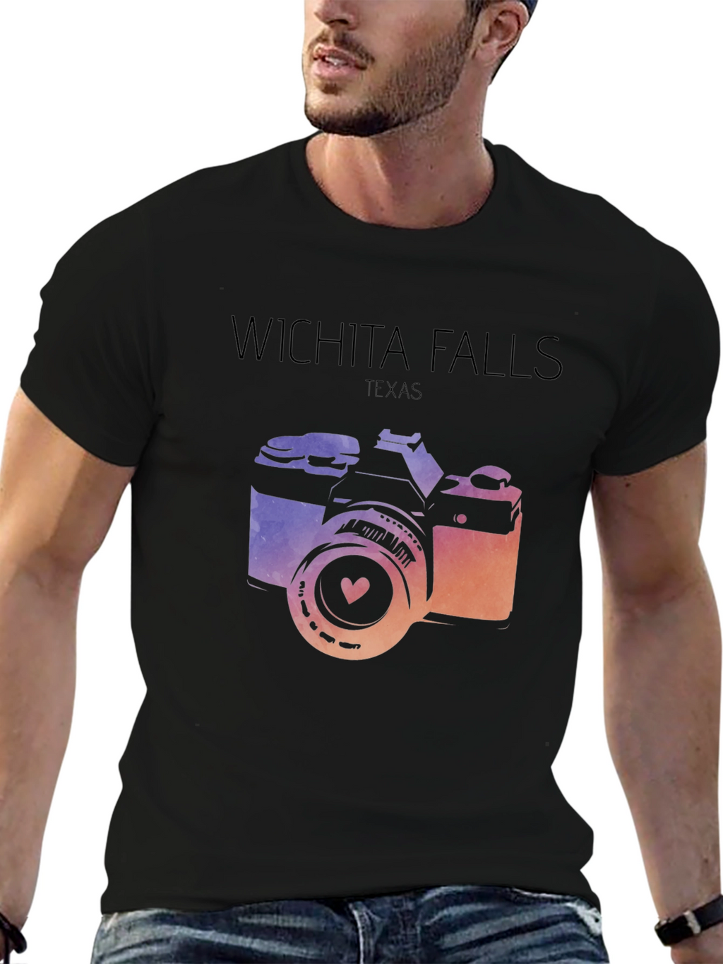 Wichita Falls Texas Camera T-Shirt