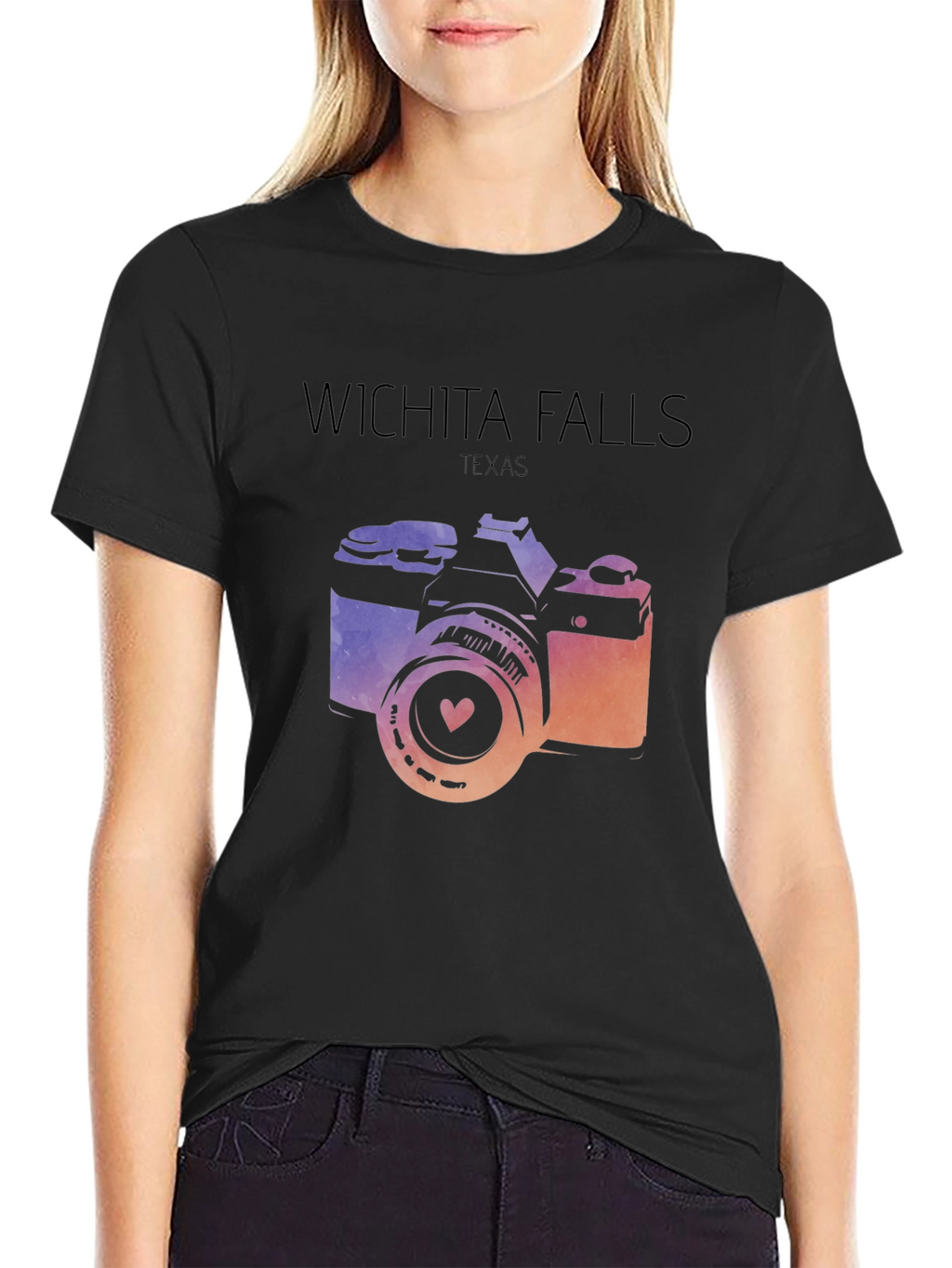 Wichita Falls Texas Camera T-Shirt