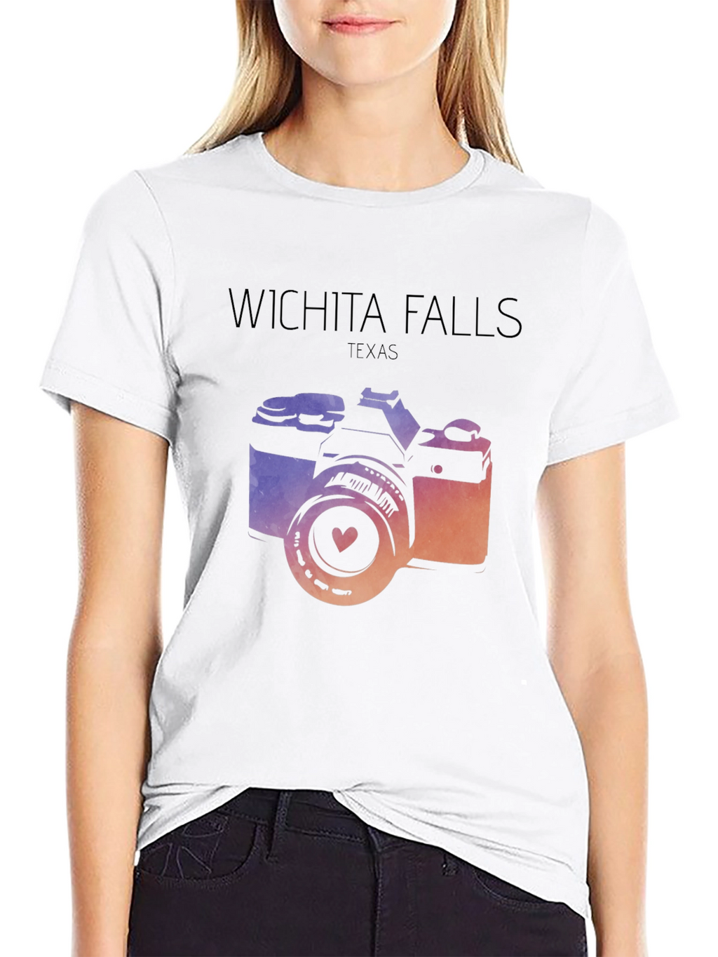 Wichita Falls Texas Camera T-Shirt