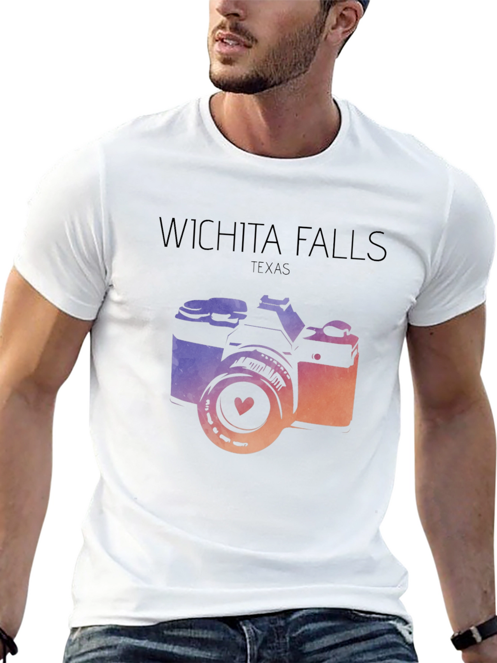 Wichita Falls Texas Camera T-Shirt