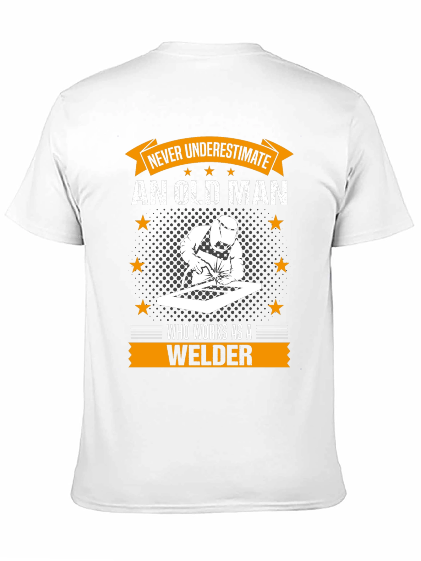 Old Man Welder T-Shirt - Gift for Grandpa