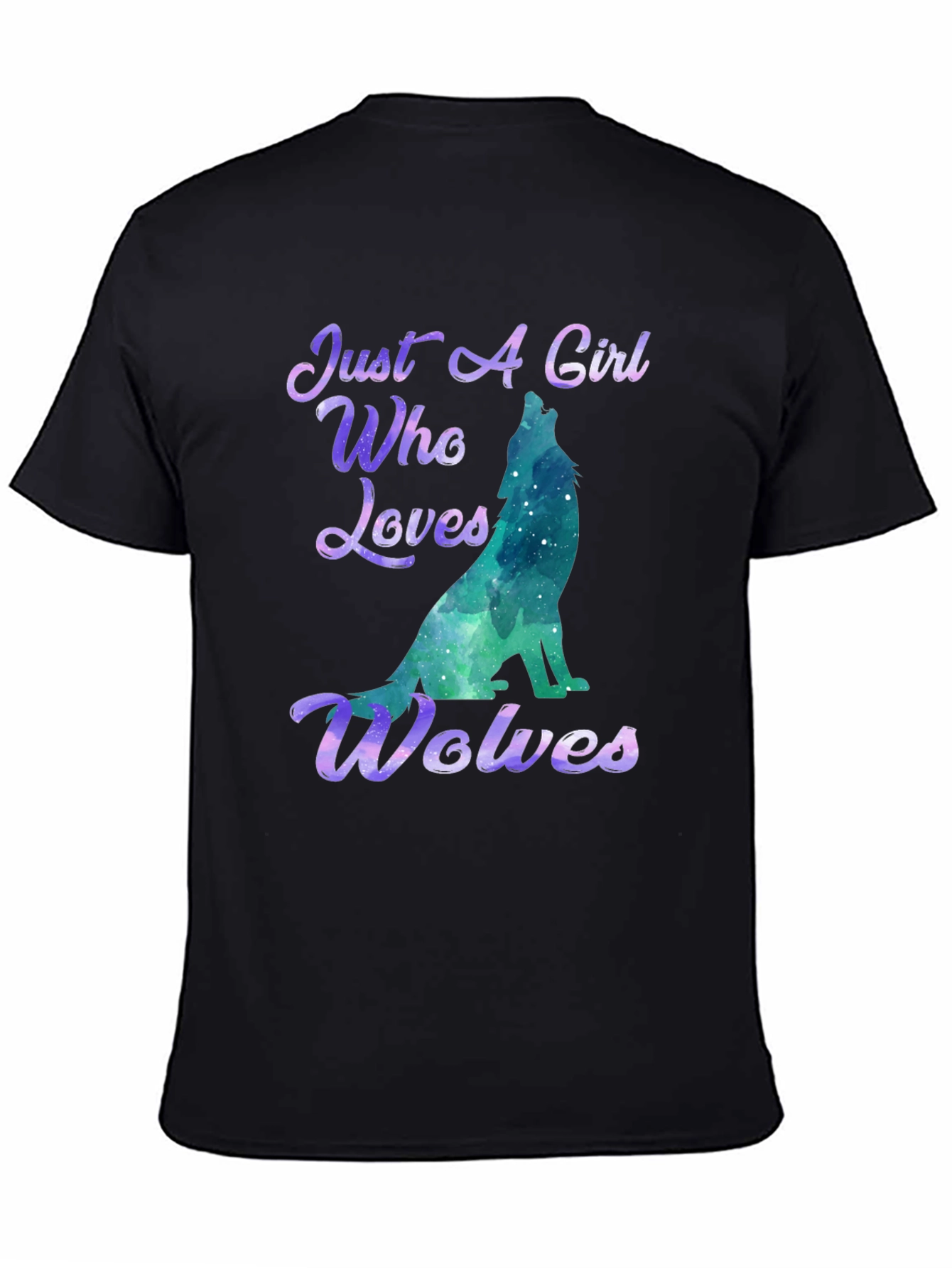 Just A Girl Who Loves Wolves T-Shirt