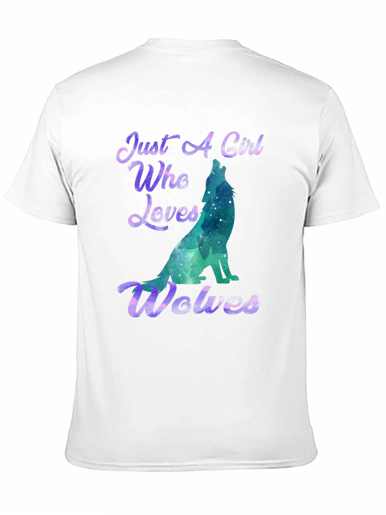 Just A Girl Who Loves Wolves T-Shirt