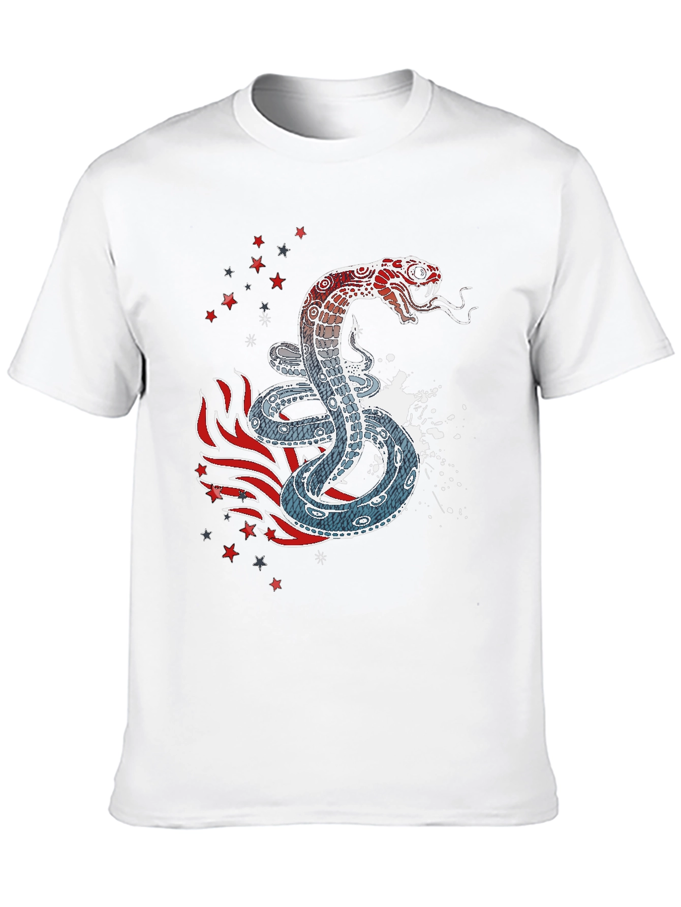 Snake & Star Graphic Tee
