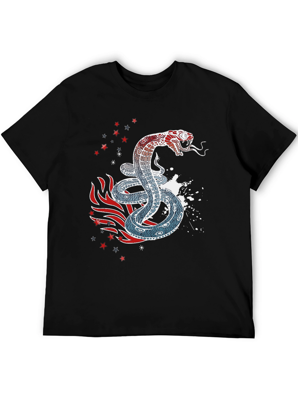 Snake & Star Graphic Tee