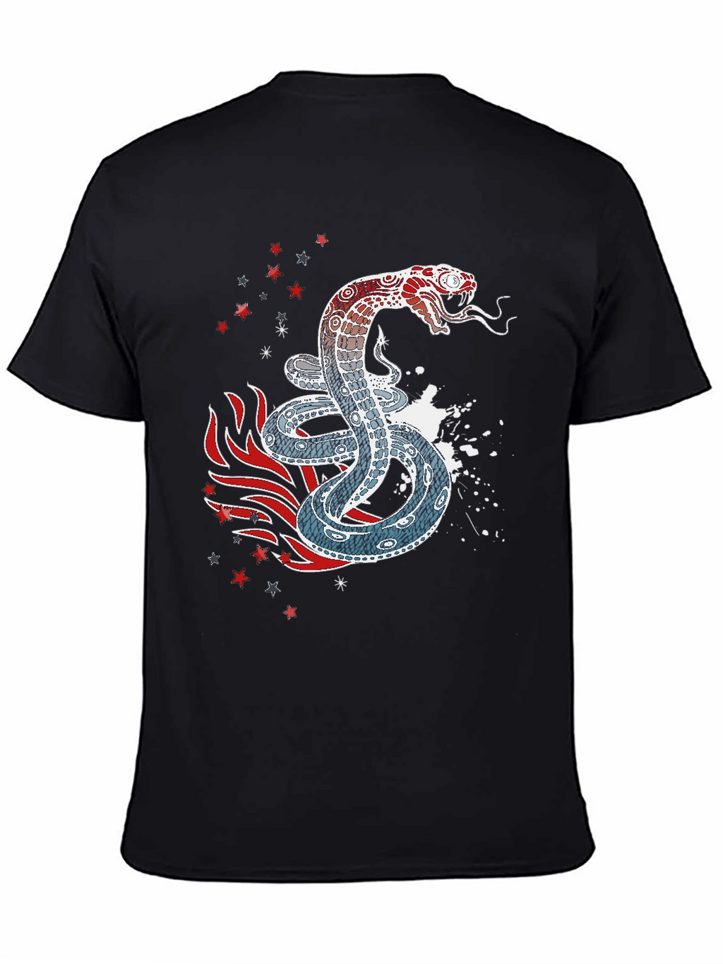 Snake & Star Graphic Tee