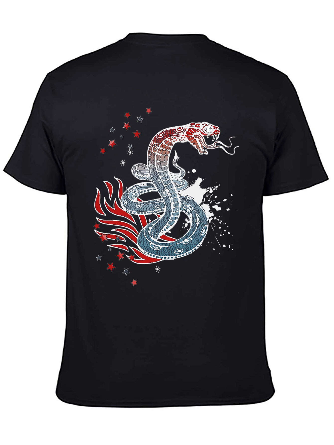 Snake & Star Graphic Tee