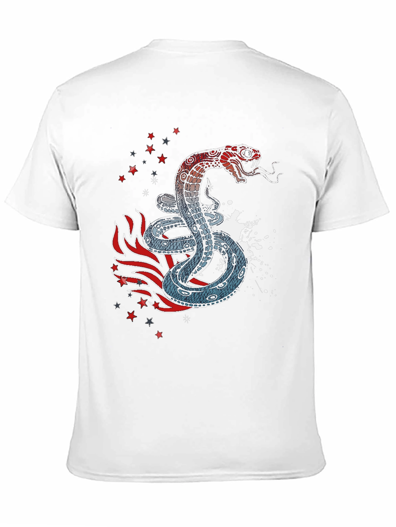 Snake & Star Graphic Tee