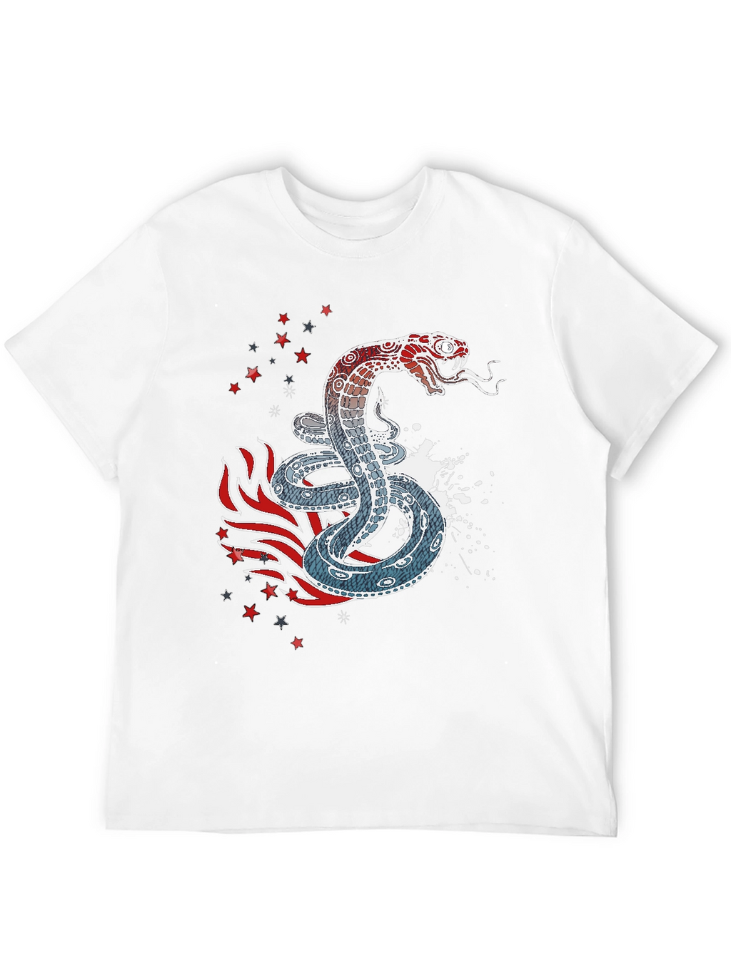 Snake & Star Graphic Tee