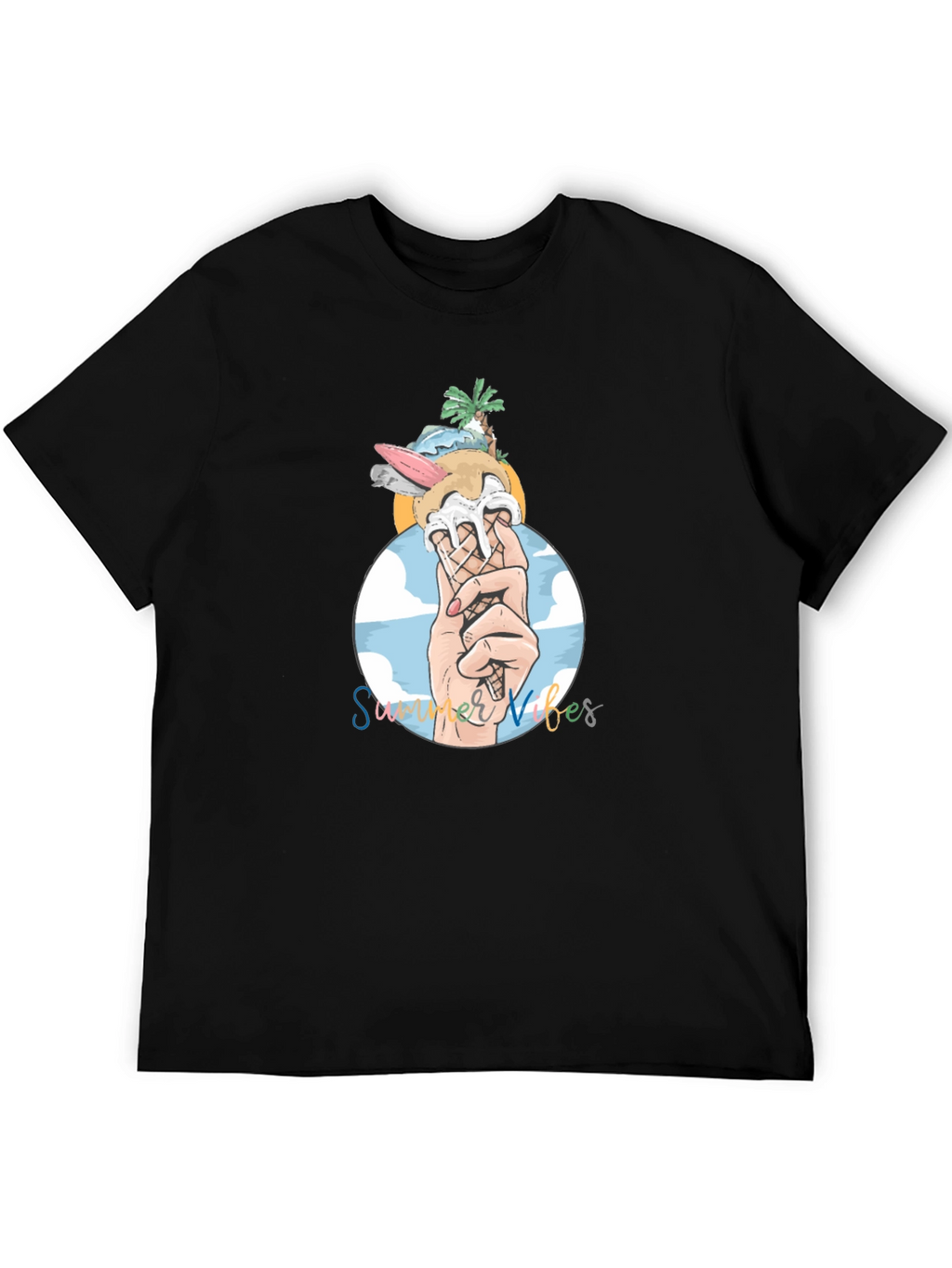 Summer Vibes Graphic T-Shirt - Relaxed Fit