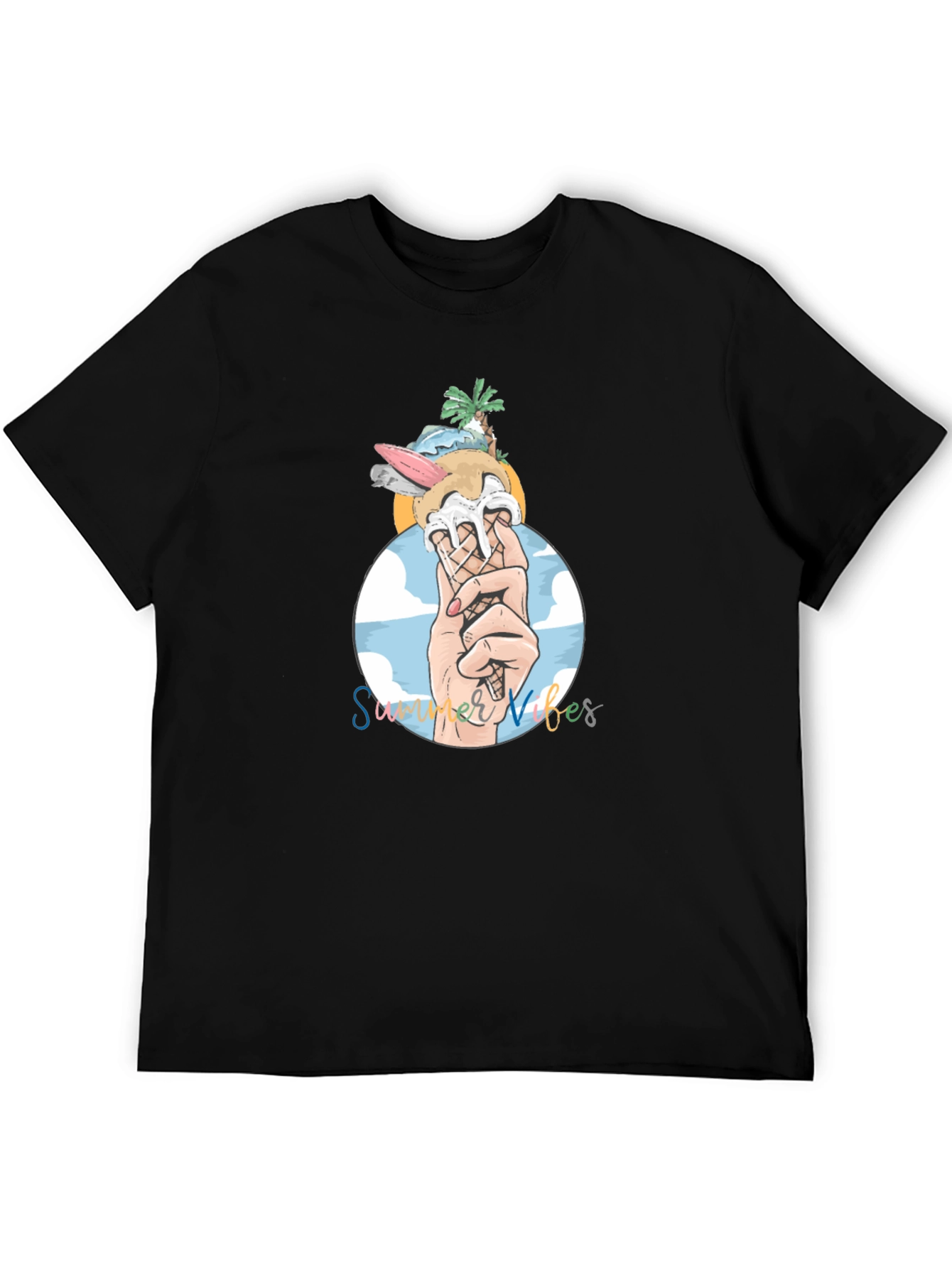 Summer Vibes Graphic T-Shirt - Relaxed Fit