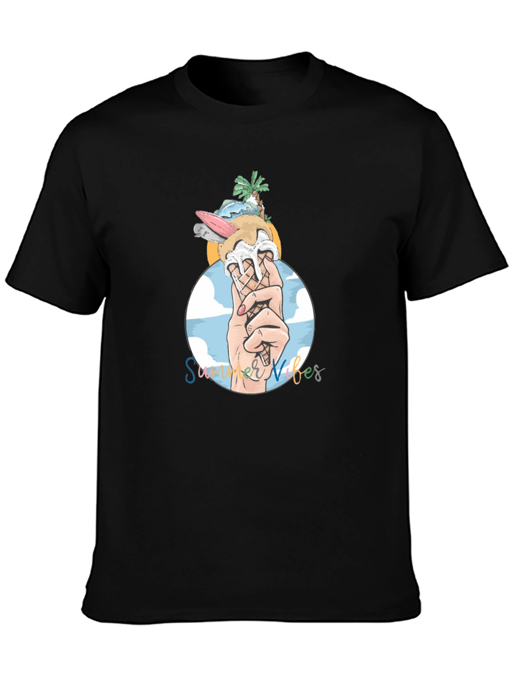 Summer Vibes Graphic T-Shirt - Relaxed Fit