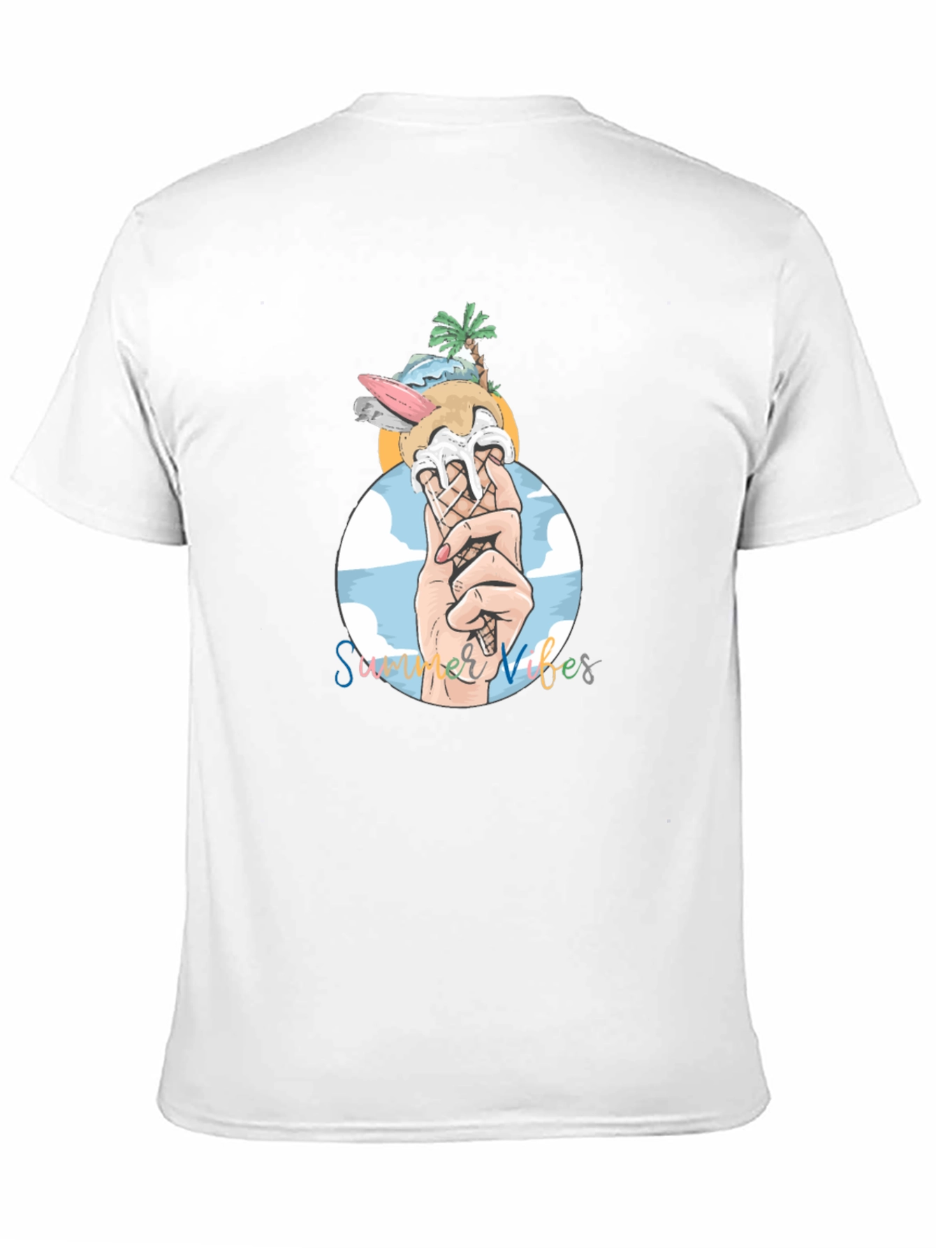 Summer Vibes Graphic T-Shirt - Relaxed Fit