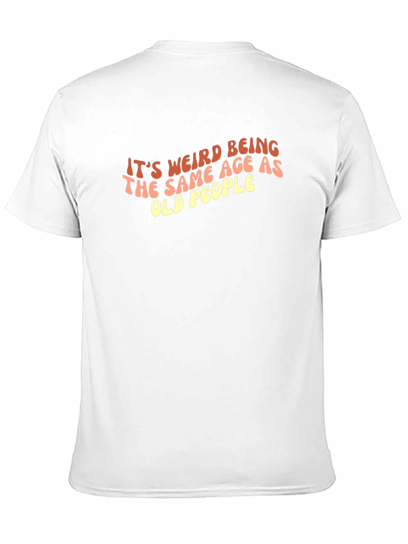 Funny Old People Graphic Tee - Black T-Shirt