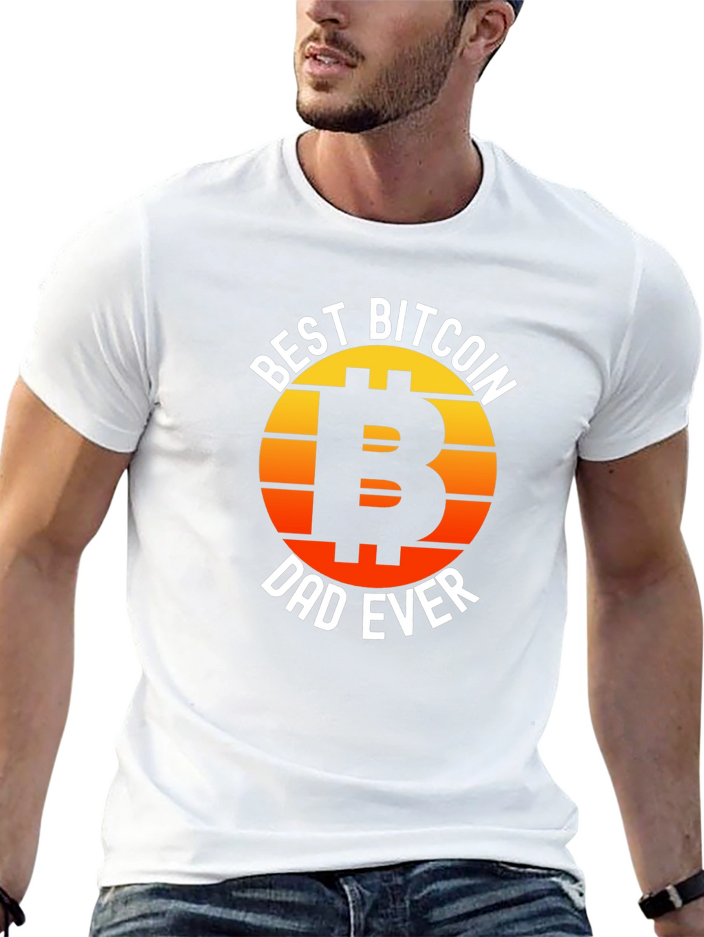 Best Bitcoin Dad Ever T-Shirt