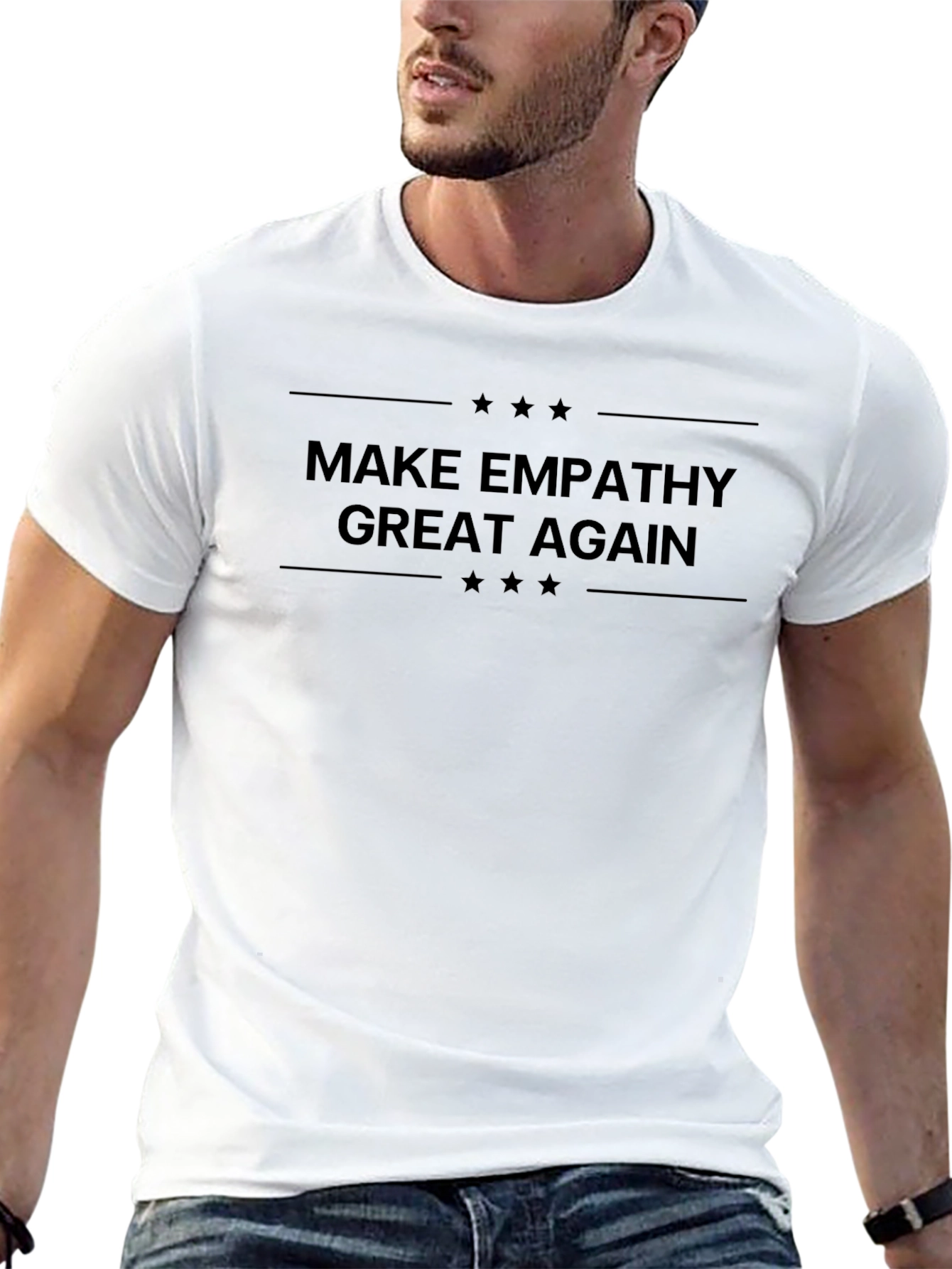 Make Empathy Great Again Black T-Shirt