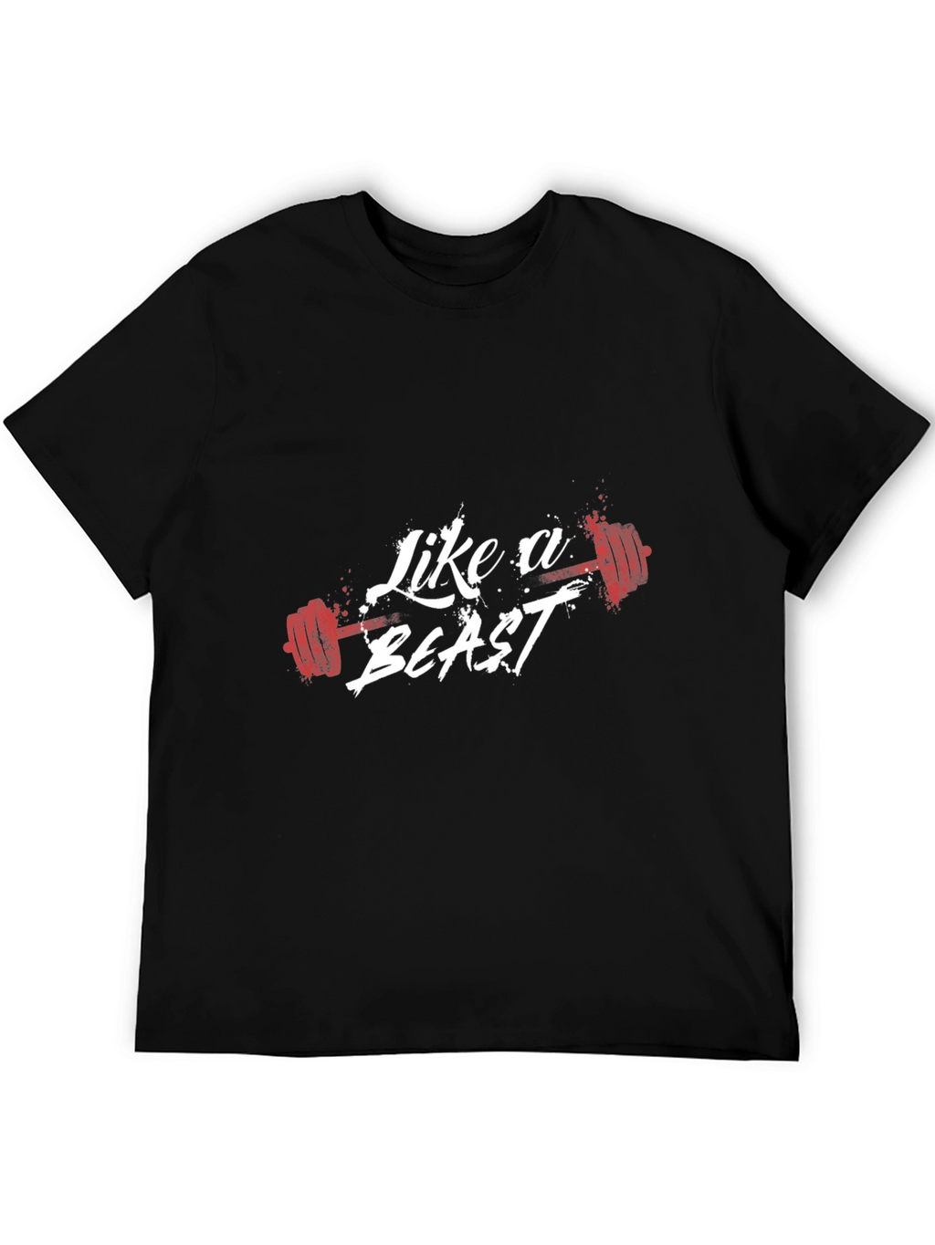 Like a Beast Graphic T-Shirt - Black