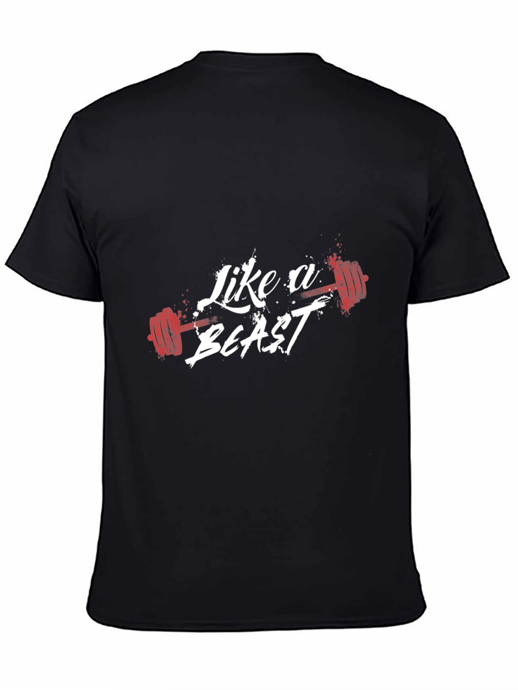Like a Beast Graphic T-Shirt - Black