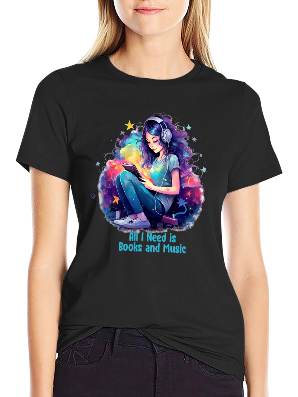 Books & Music T-Shirt
