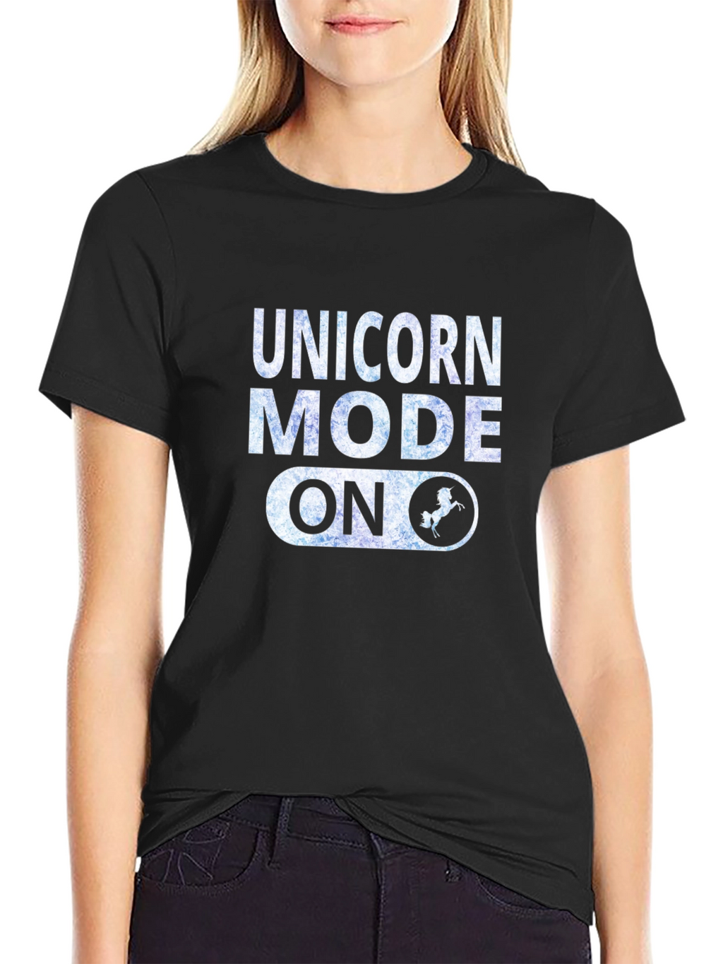 Unicorn Mode On Graphic T-Shirt