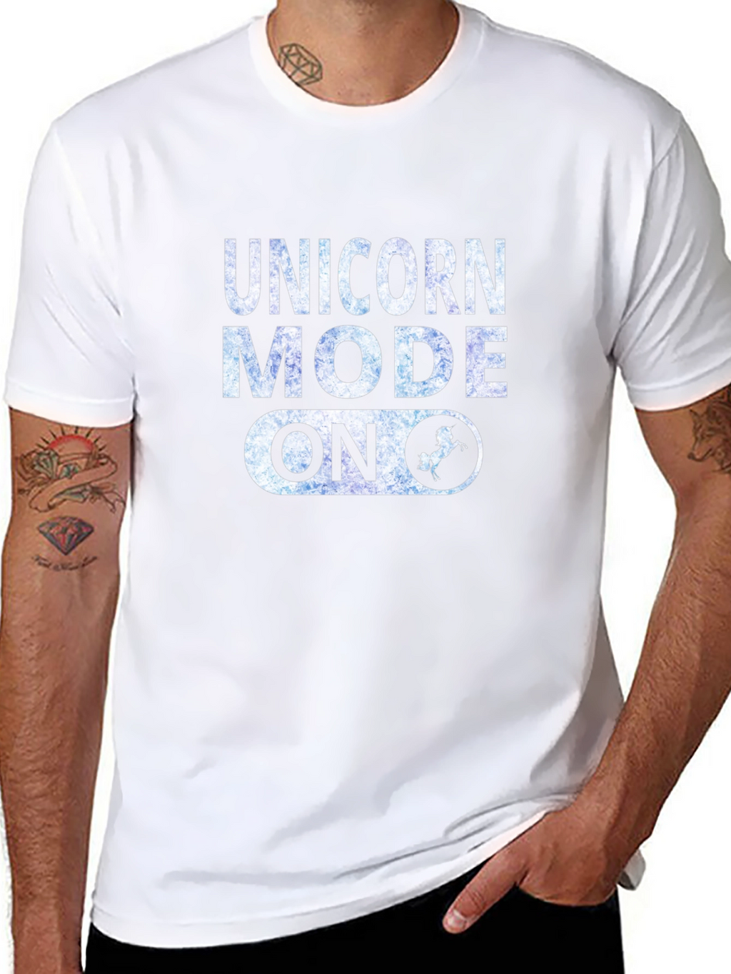Unicorn Mode On Graphic T-Shirt