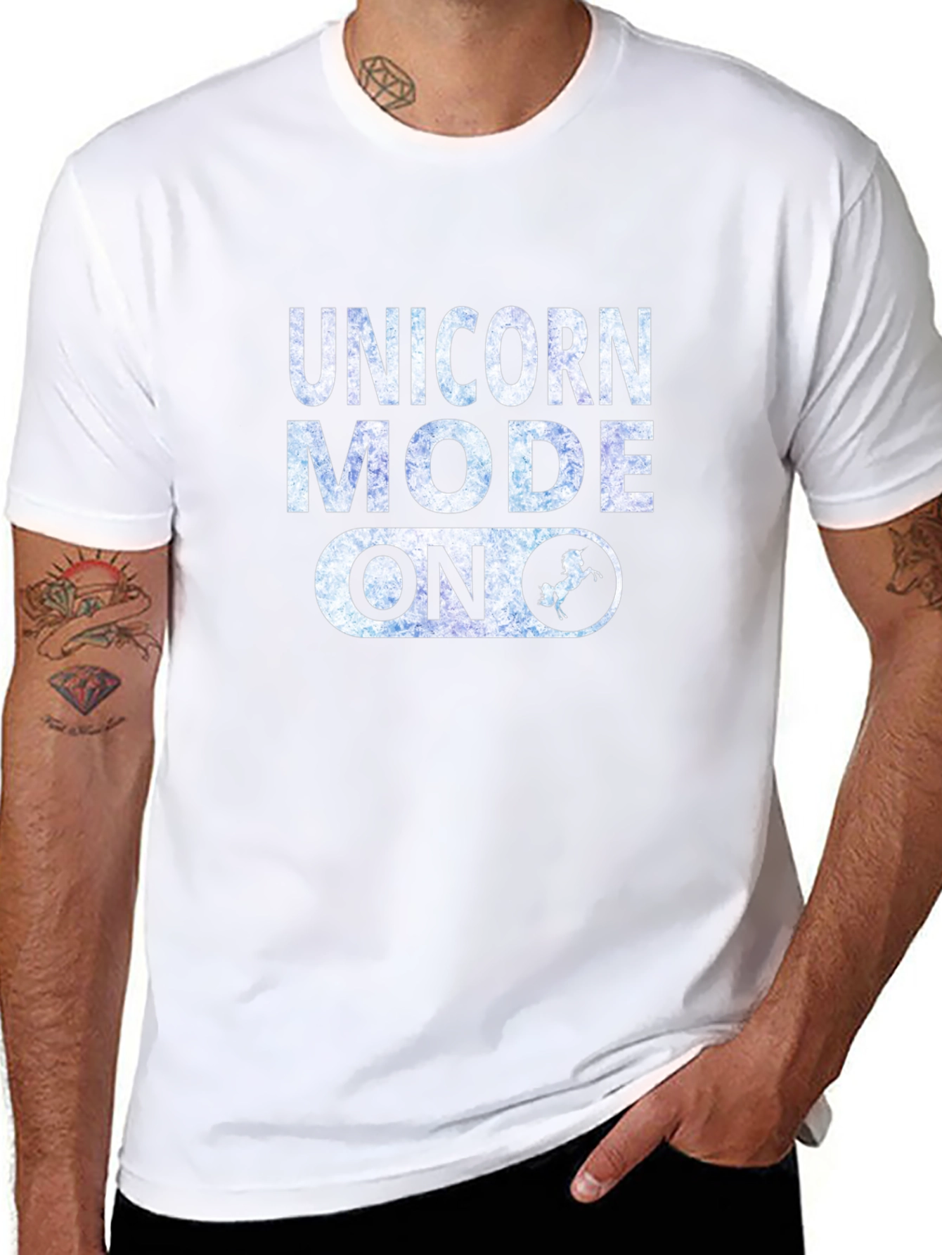 Unicorn Mode On Graphic T-Shirt