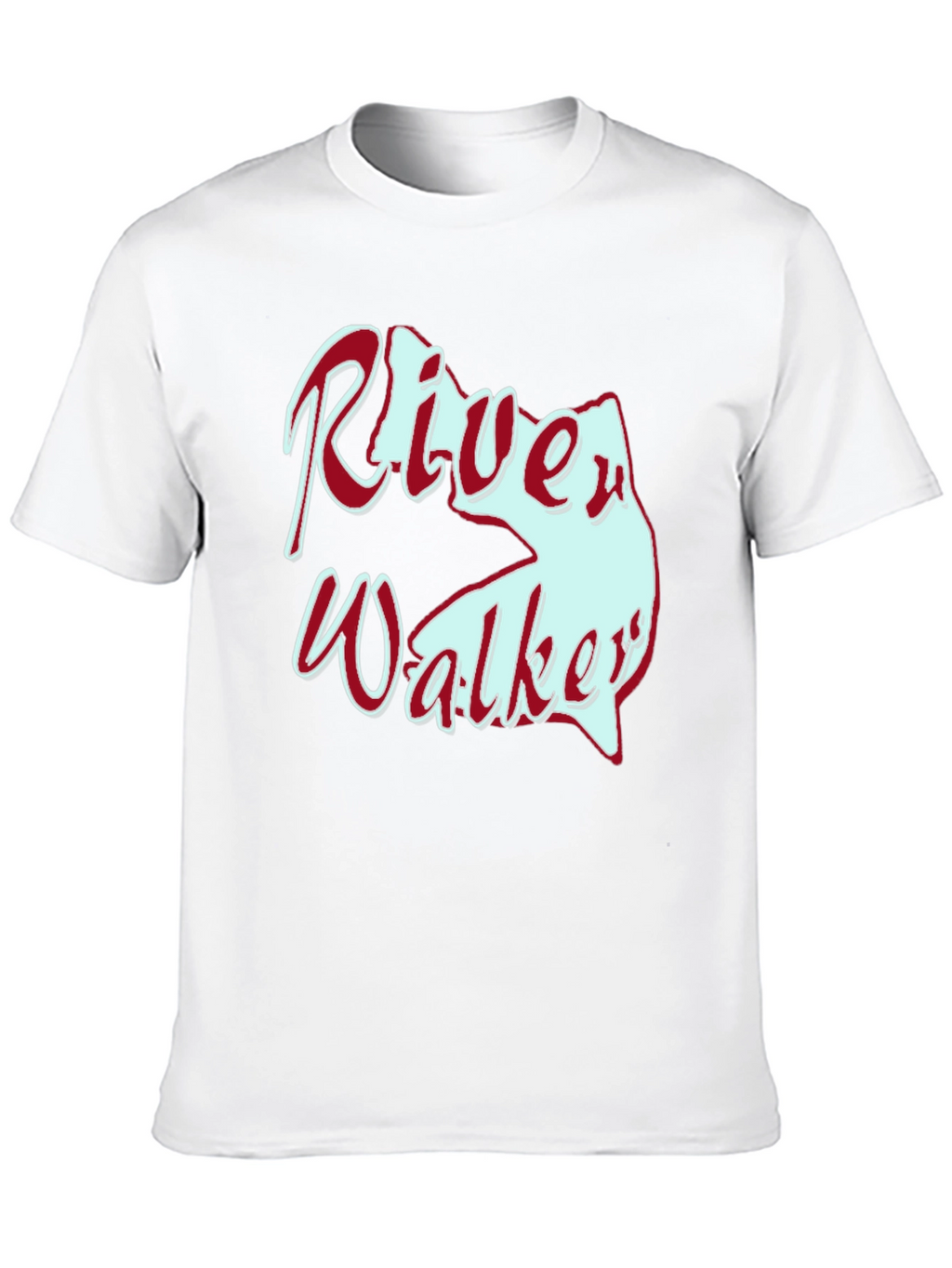 River Walker Novelty Graphic T-Shirt