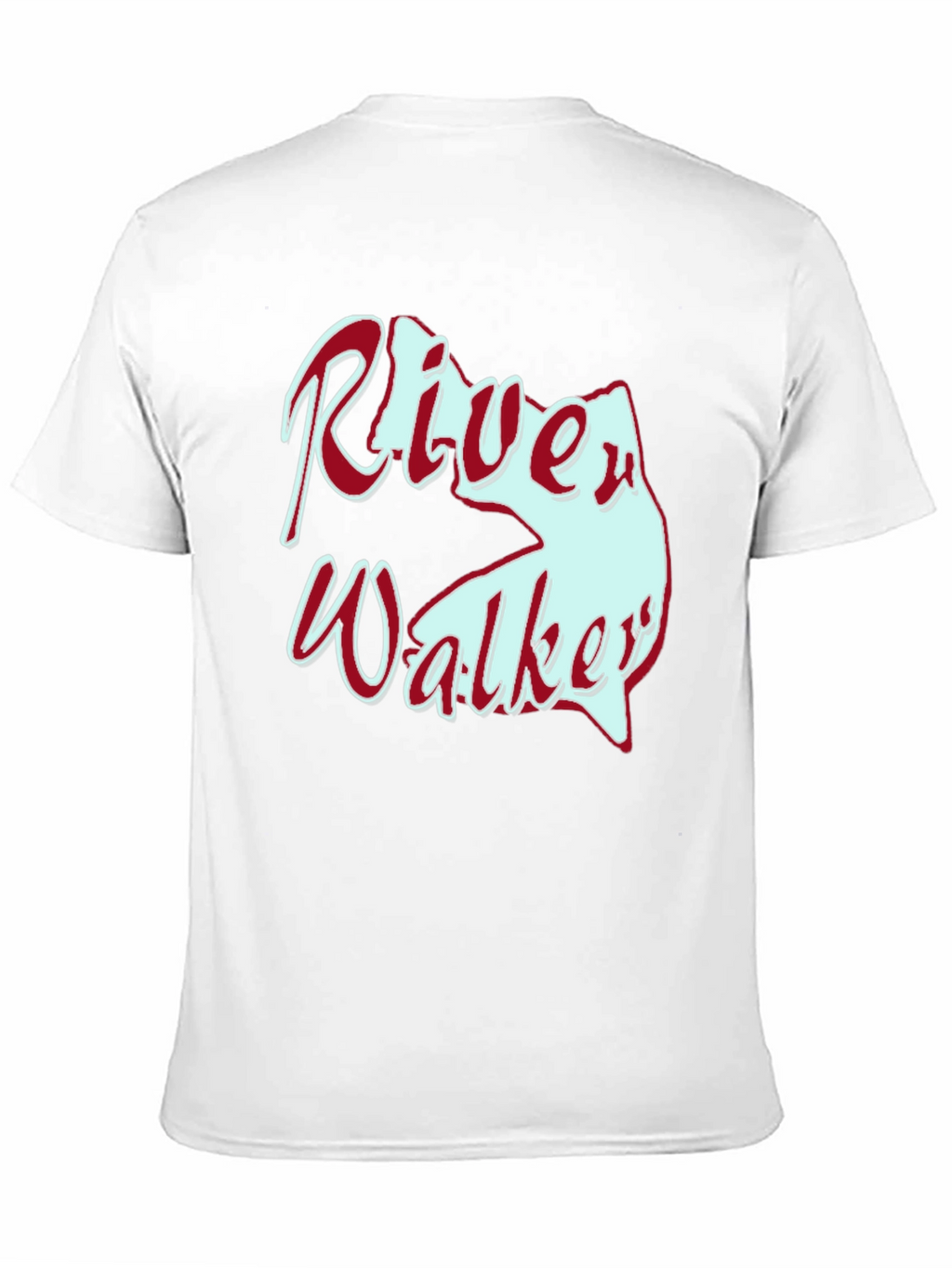 River Walker Novelty Graphic T-Shirt