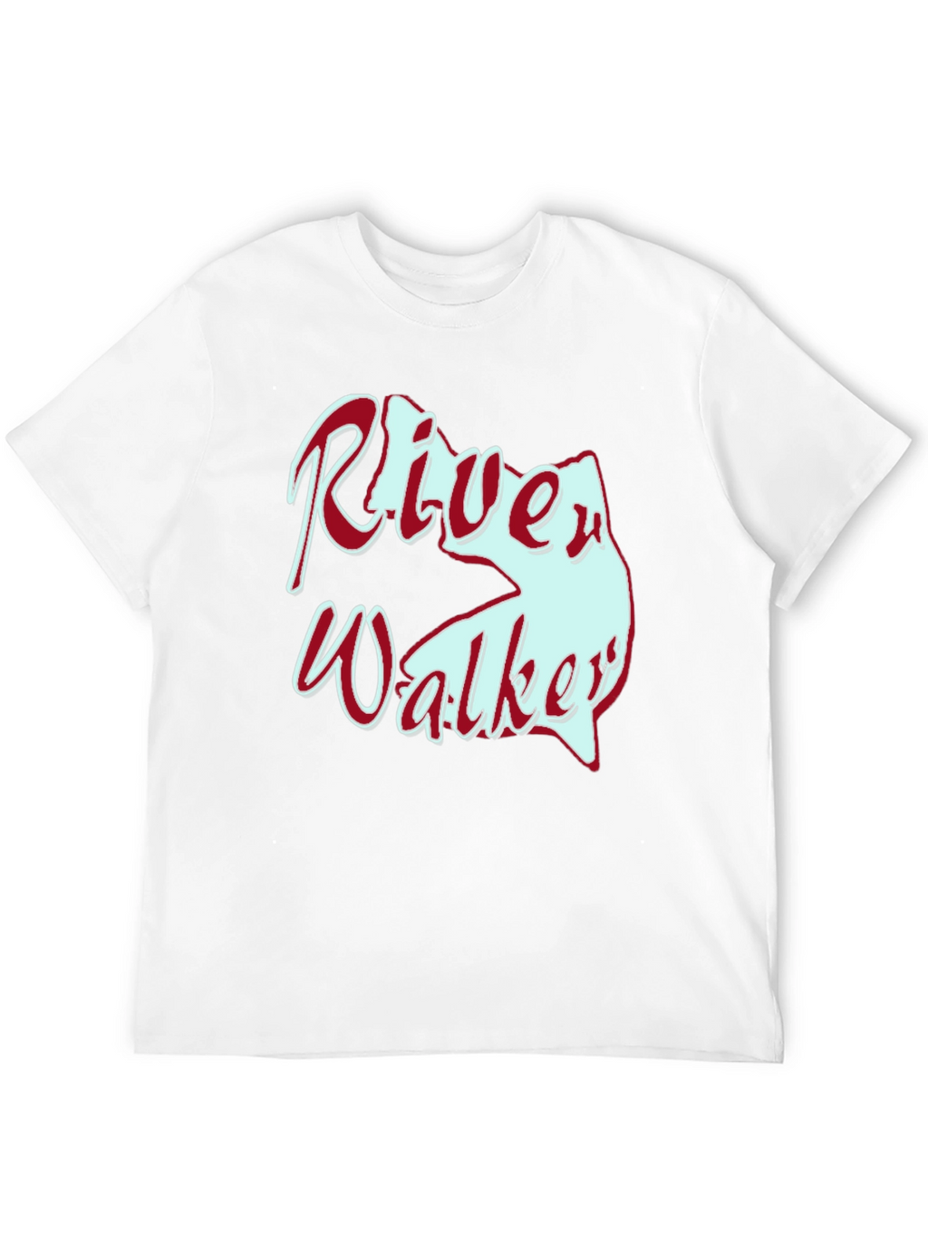 River Walker Novelty Graphic T-Shirt