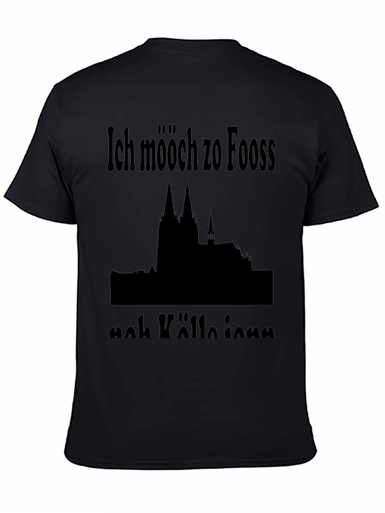 Ich mööch zo Fooss nah Kölle ienn T-Shirt
