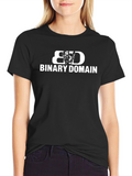 Binary Domain Graphic T-Shirt - Black