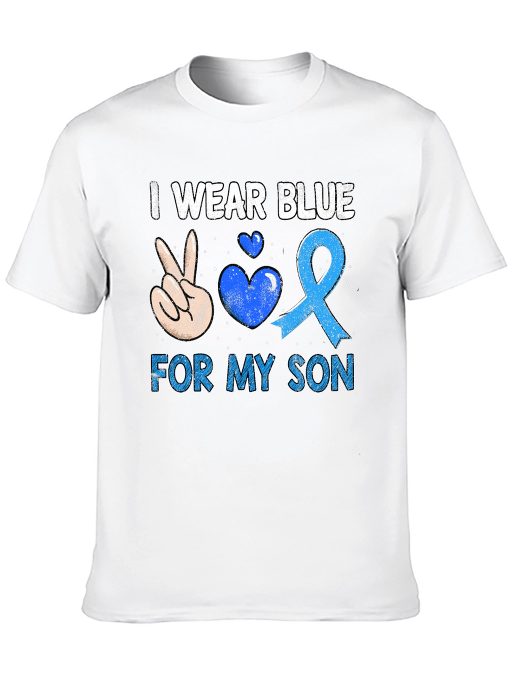 I Wear Blue For My Son T-Shirt